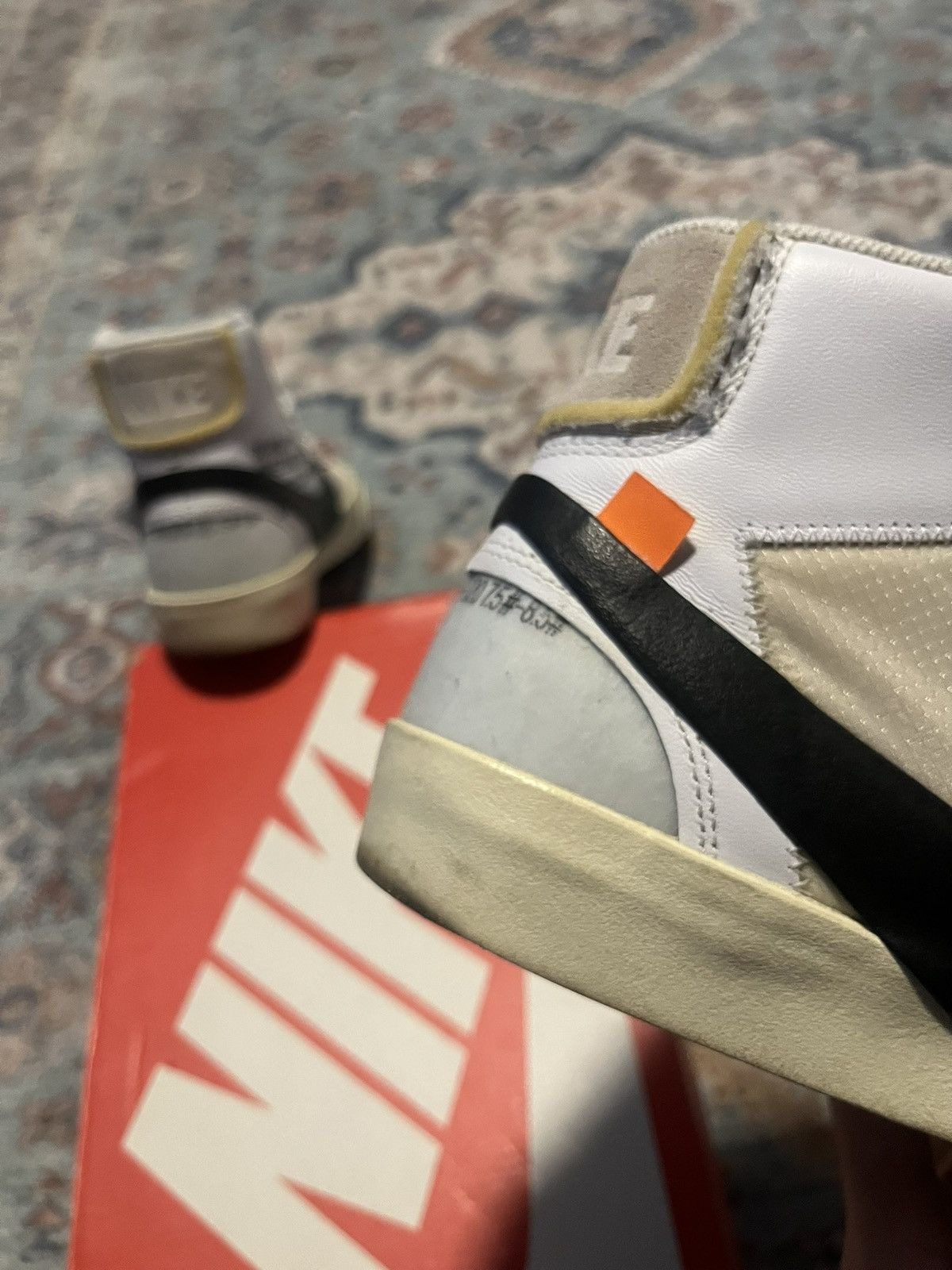 Nike × Off-White Nike OFF WHITE Blazer Mid “THE TEN” Size US 8 / EU 41 - 5 Thumbnail