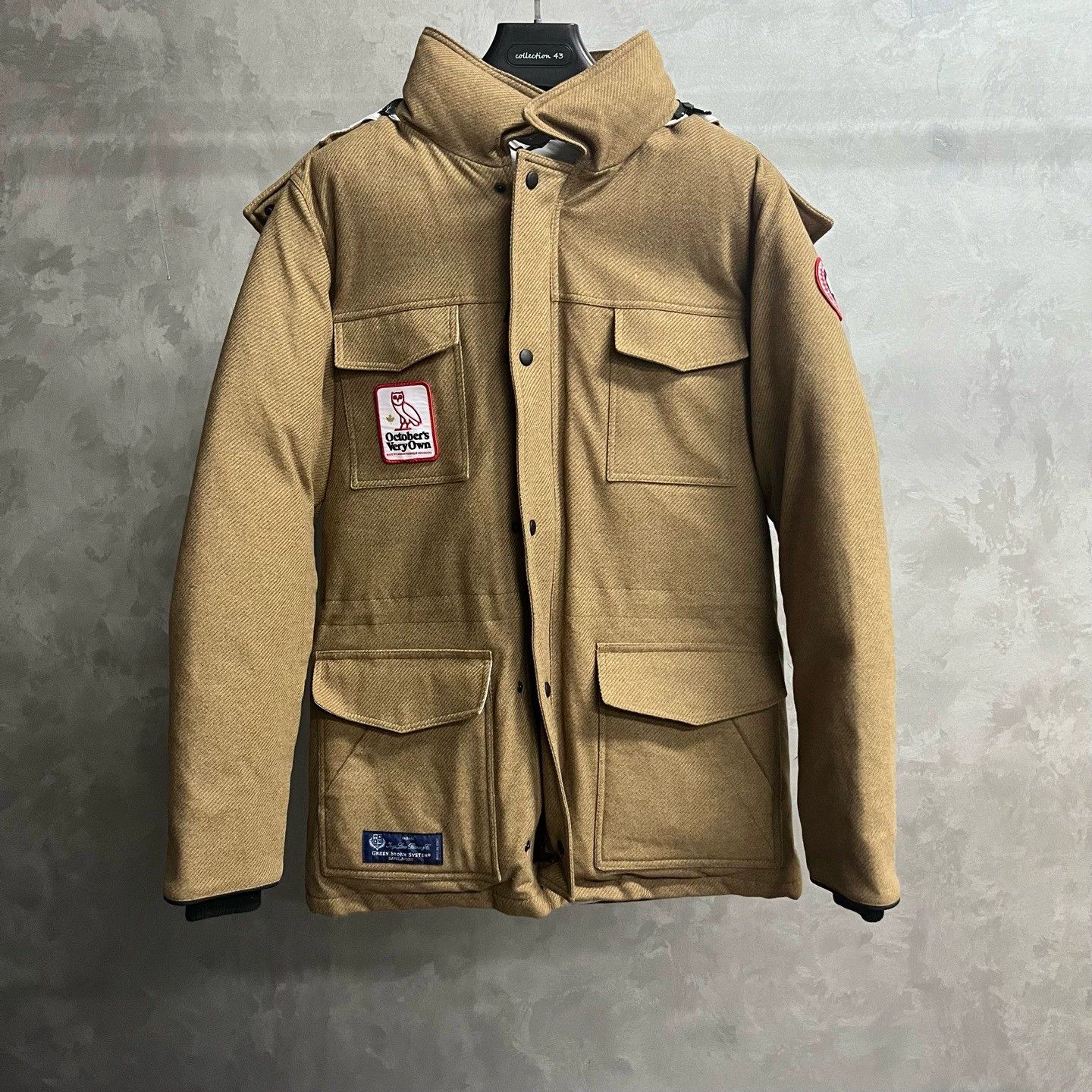 canada goose ovo hooded parka coat