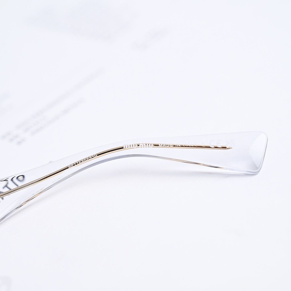 Miu Miu MIU MIU 0MU 02XV GLASSES Size ONE SIZE - 9 Thumbnail