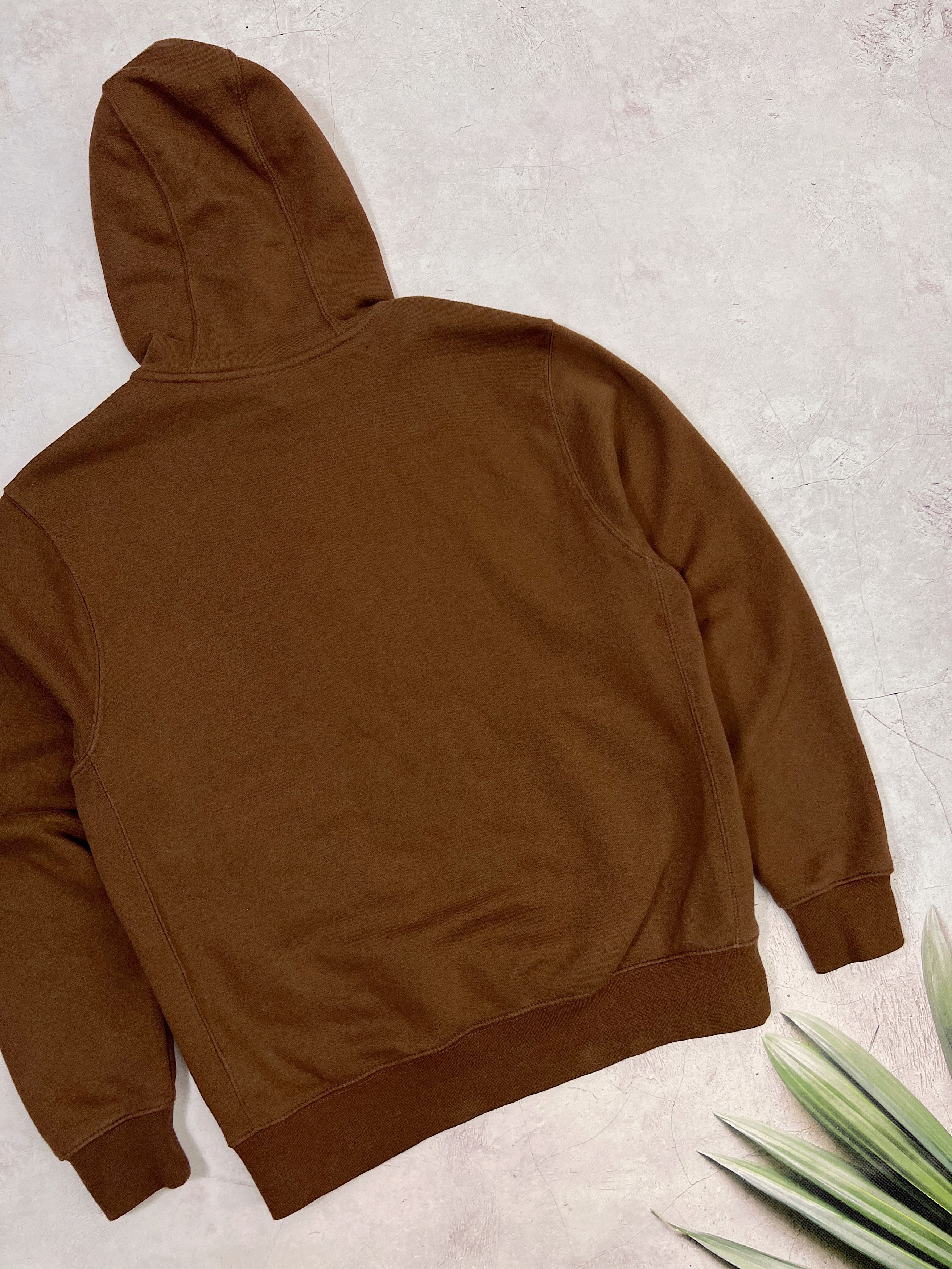 Nike Nike Brown Hoodie Small Swoosh Logo Size US M / EU 48-50 / 2 - 19 Thumbnail