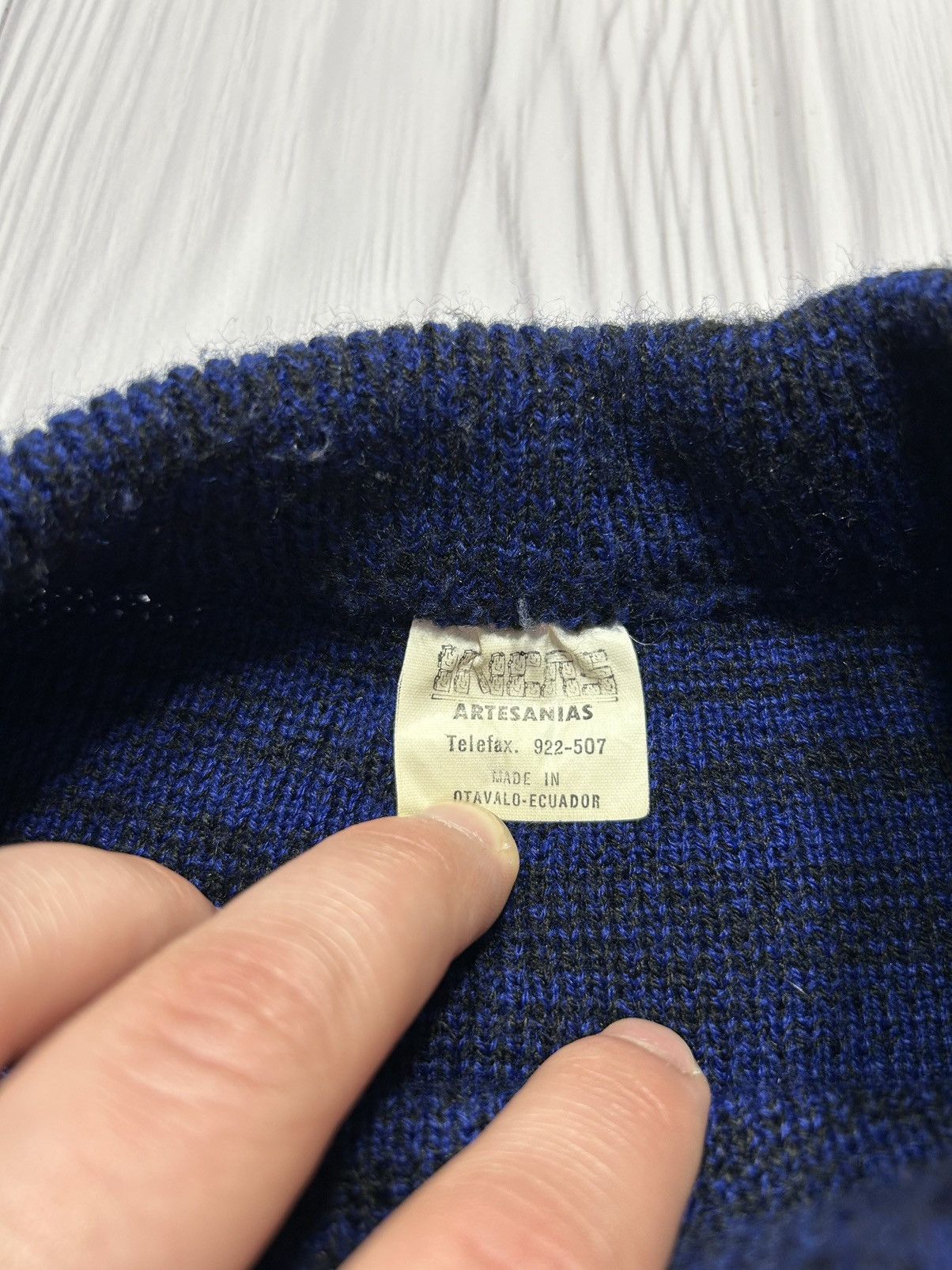 Vintage Vintage 1990’s Incas Artesanias Mohair Sweater Size US XXL / EU 58 / 5 - 9 Thumbnail
