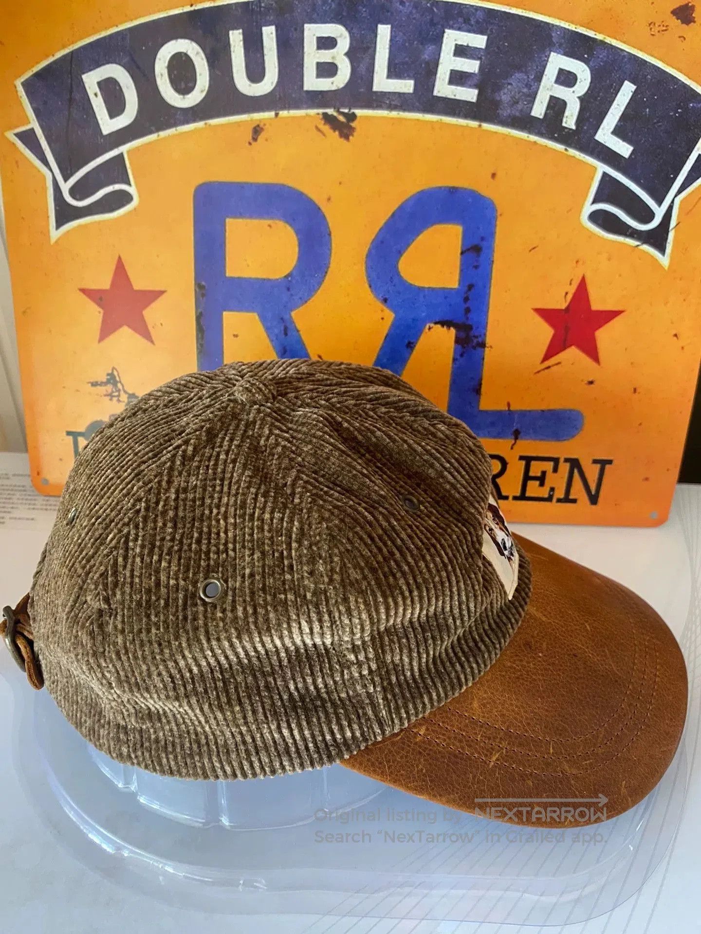 RRL Ralph Lauren Vintage Double RL Rare Baseball Cap. Size ONE SIZE - 6 Thumbnail