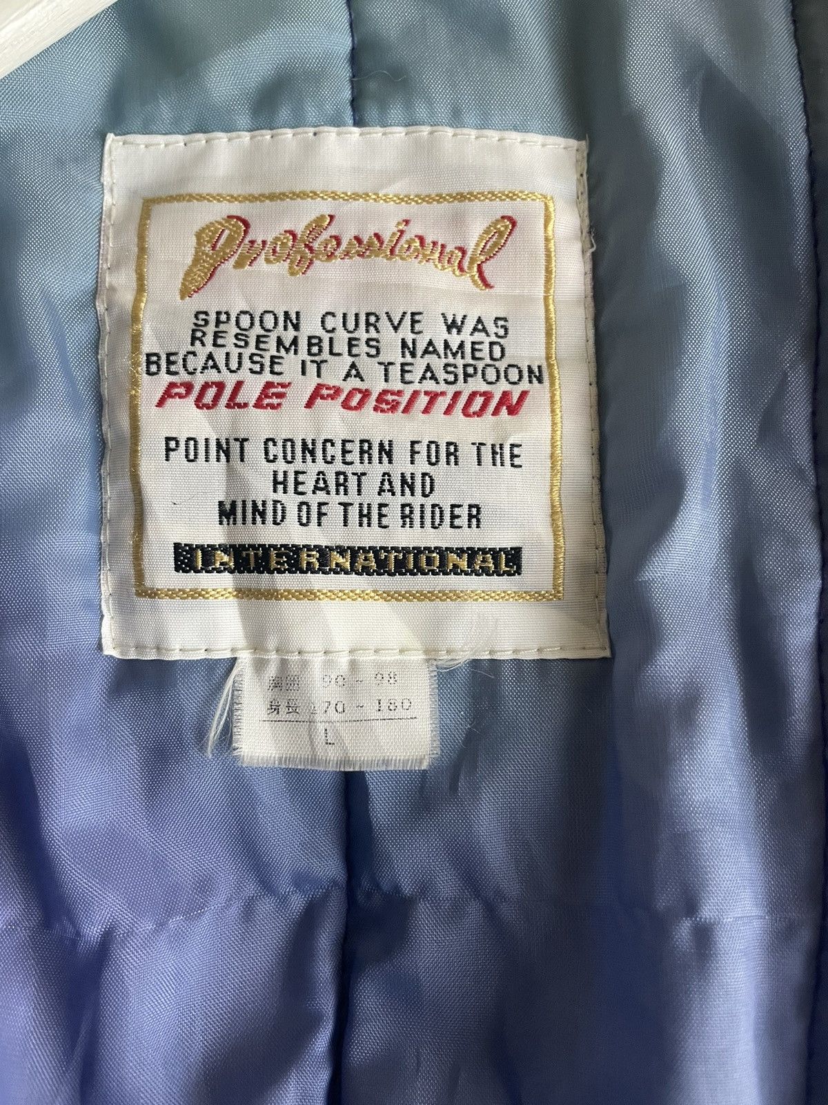 Japanese Brand × Vintage Vintage Racing Jacket Formula 1 puresport internasional Size US L / EU 52-54 / 3 - 2 Thumbnail