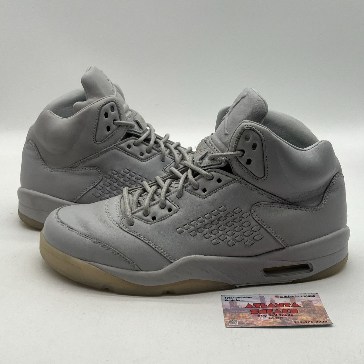 Jordan Brand Air Jordan 5 Pure platinum Size US 11.5 / EU 44-45 - 1 Thumbnail