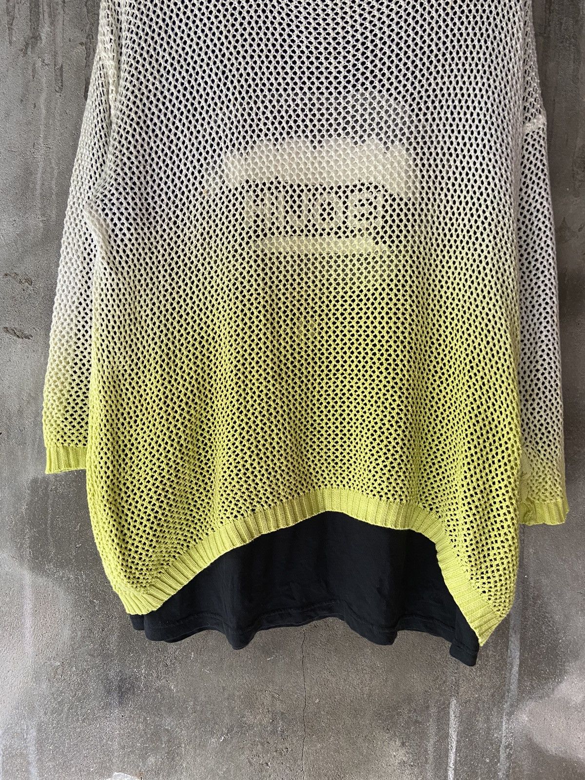 Beauty Beast JAPANESE BROWNY KNIT 2 IN 1 LONG SLEEVE UNIQLO UNDERCOVER Size US L / EU 52-54 / 3 - 6 Thumbnail