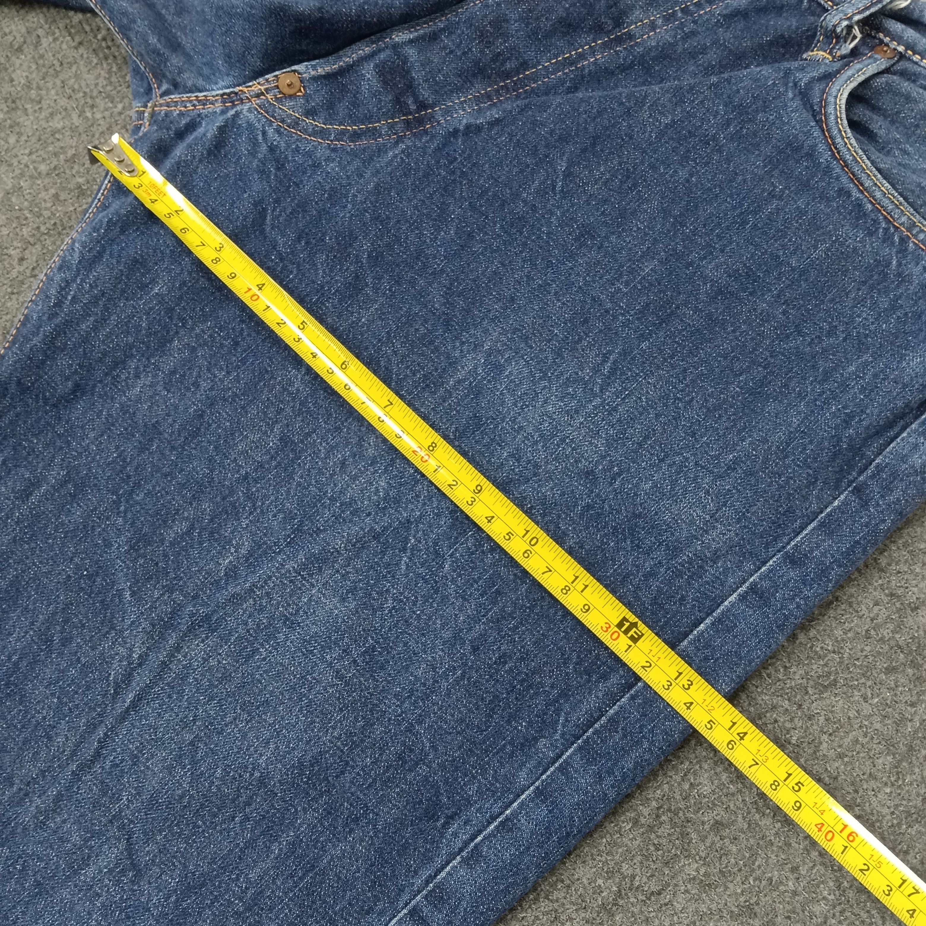 Evisu Evisu Japanese Brand Daicock Custom Art Baggy Denim Jeans Size US 34 / EU 50 - 11 Thumbnail