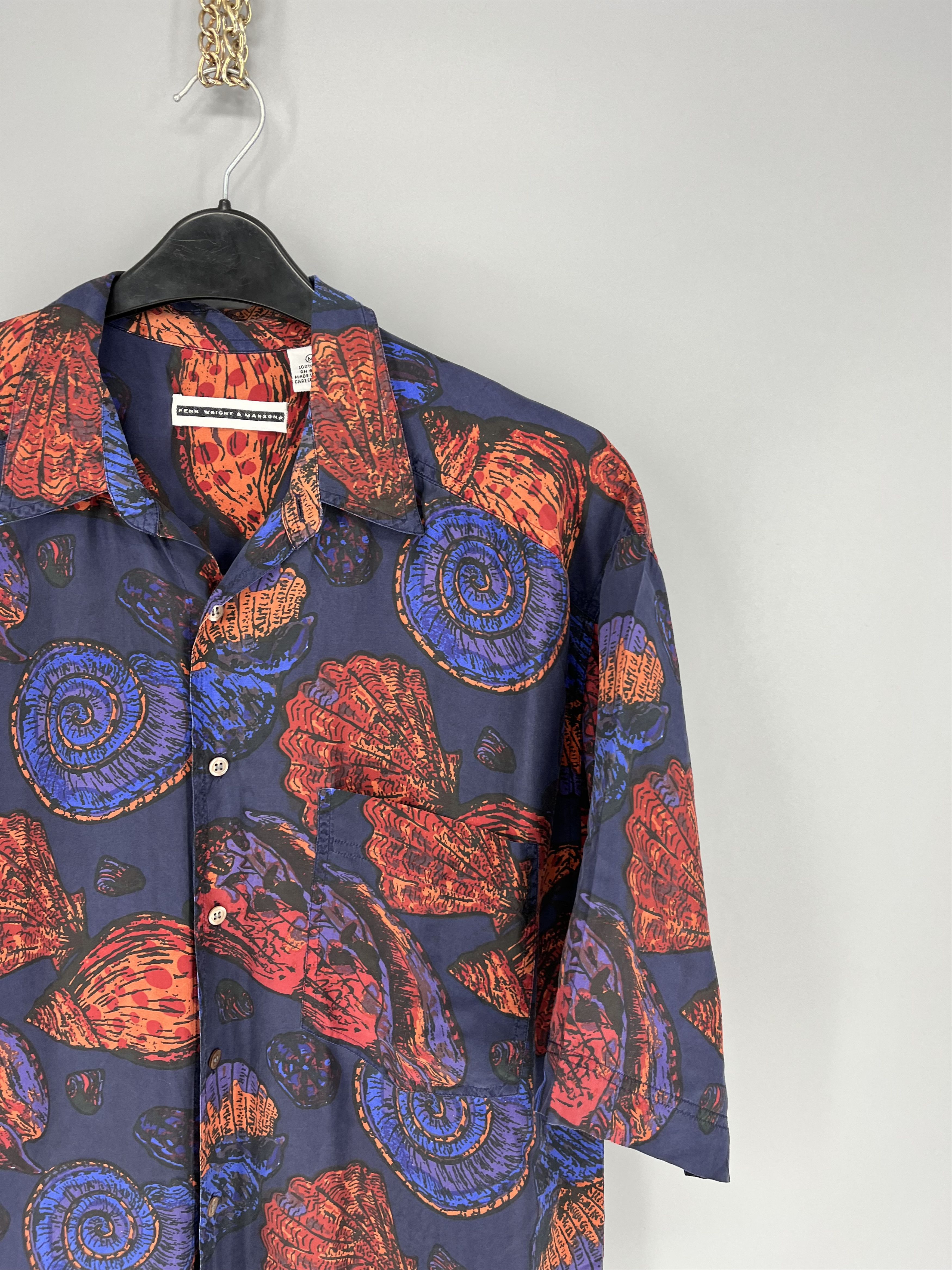 Vintage Vintage Y2K 100% silk Art Streetwear Hawaiian Travis Scott Size US M / EU 48-50 / 2 - 5 Thumbnail
