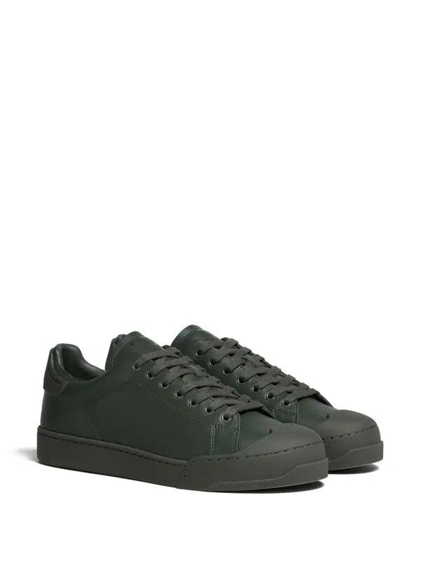 Marni oc11z0525 Dada Bumper Leather Sneakers in Green Size US 11 / EU 44 - 1 Thumbnail