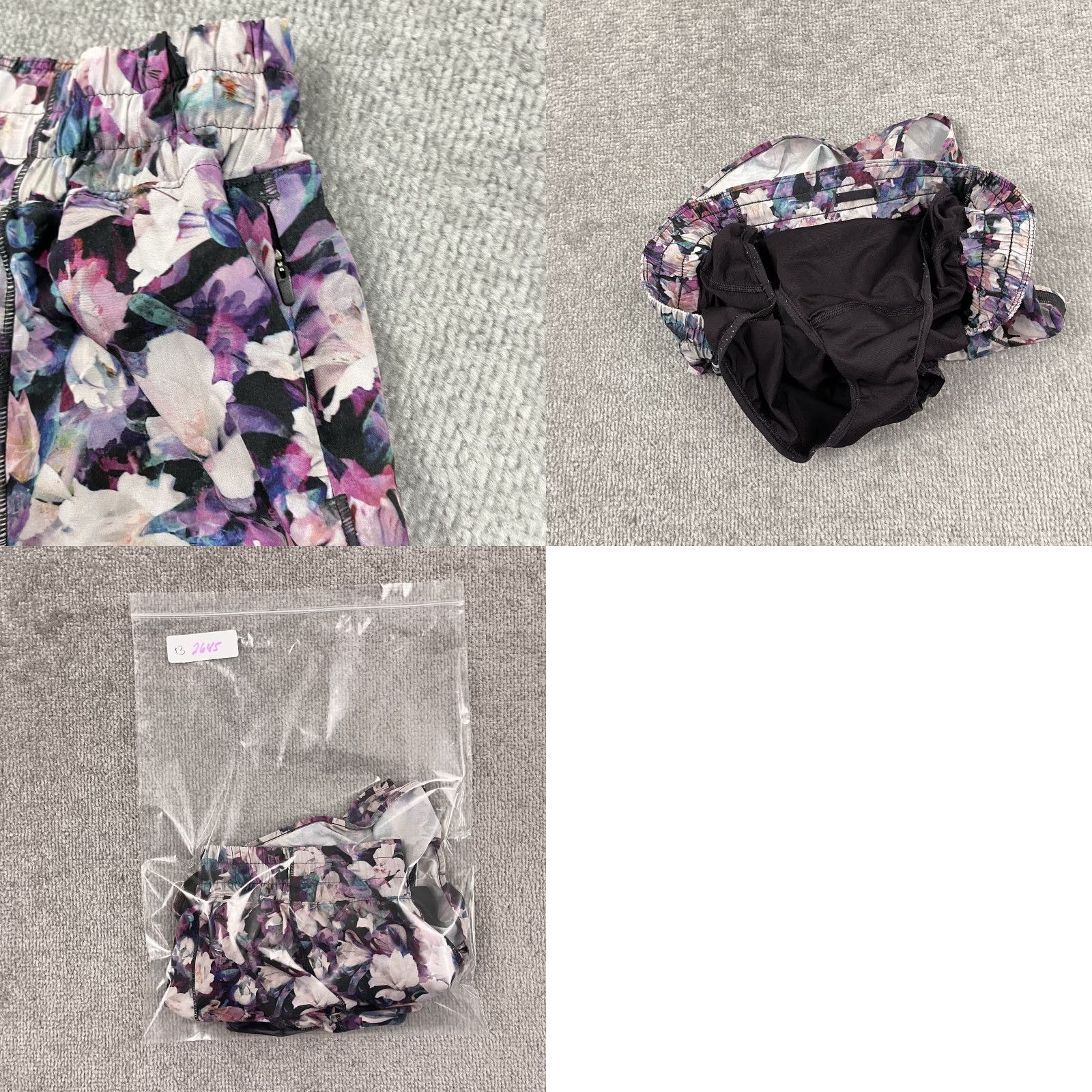 Lululemon Lululemon Hotty Hot II Shorts Womens 10 2.5" Multi Floral Lined Running W7AUJR Size 32" / US 10 / IT 46 - 8 Thumbnail