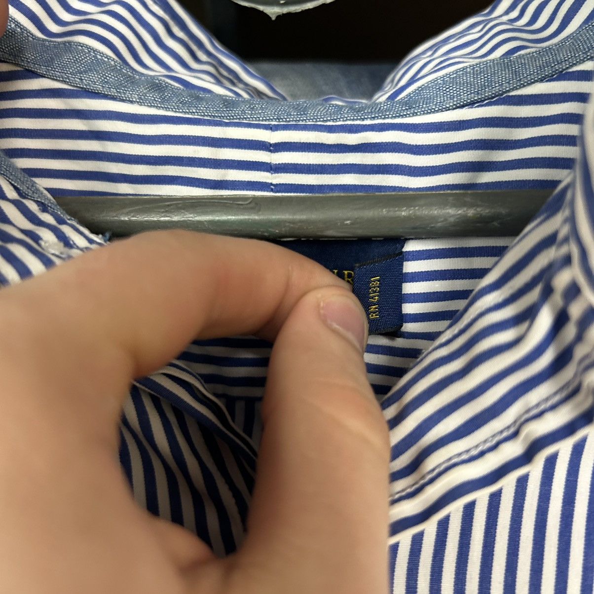 Polo Ralph Lauren Mens Polo Ralph Lauren Small pony basic button shirt Size US XL / EU 56 / 4 - 7 Thumbnail