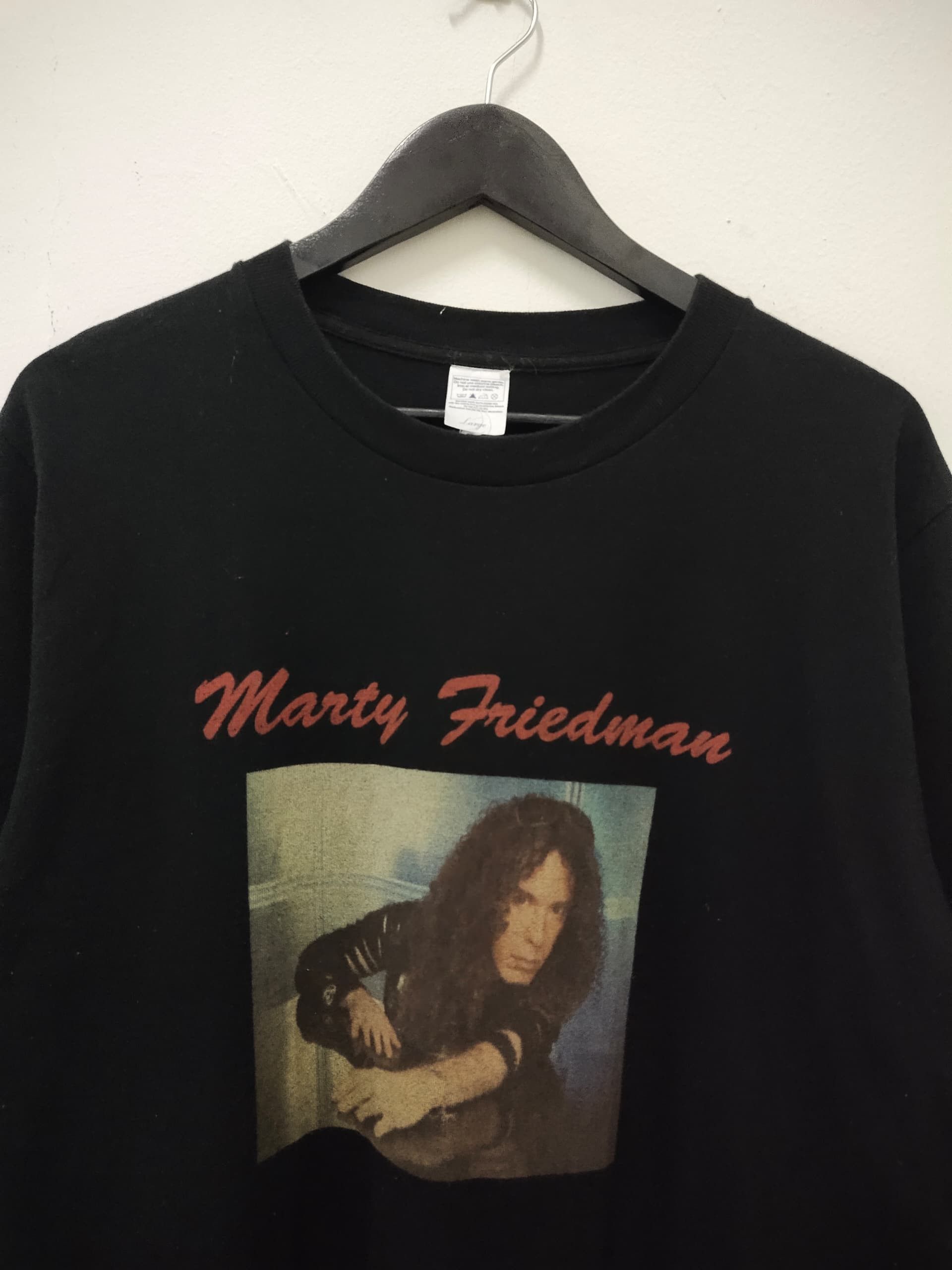 Band Tees Vtg Marty Friedman Megadeth photoprint t shirt Size US L / EU 52-54 / 3 - 5 Thumbnail
