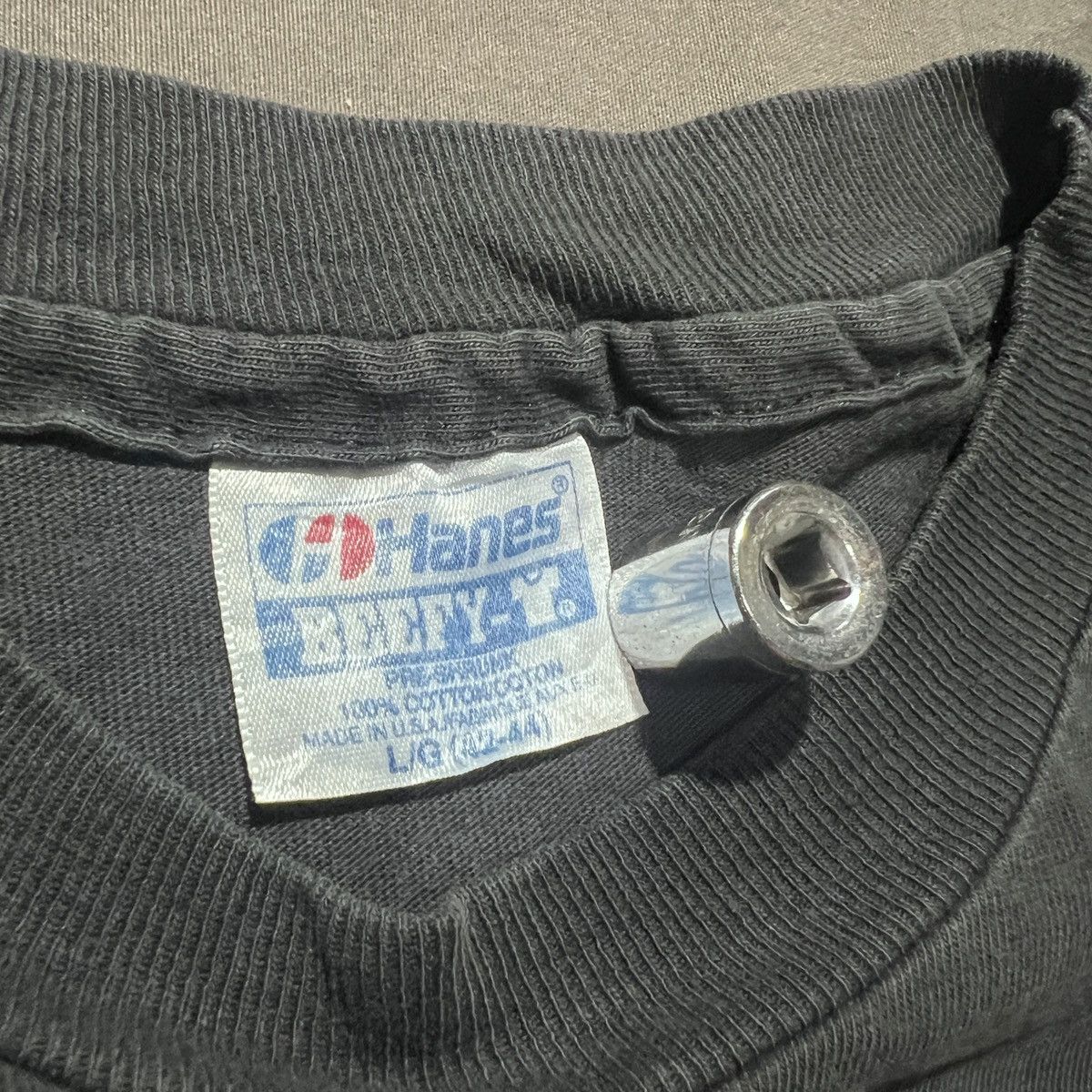 Vintage Vintage 90s Jesus God Holy Bible Promo Tee L Graphic Size US L / EU 52-54 / 3 - 5 Thumbnail