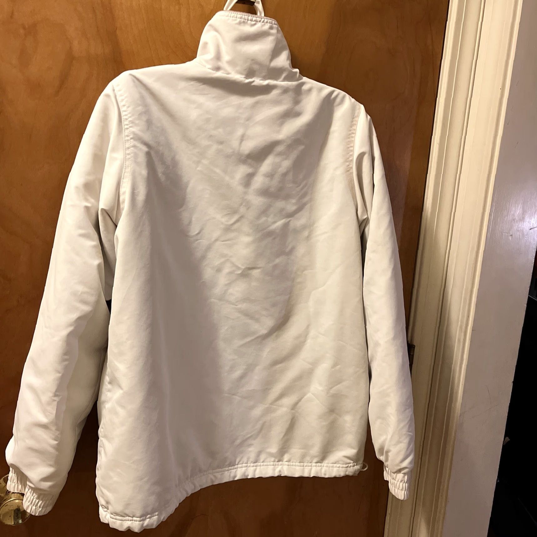 Vintage CABELA'S Jacket Women's Small Outerwear Full Zip Fleece Lined White Coat 新? Size S / US 4 / IT 40 - 6 Thumbnail
