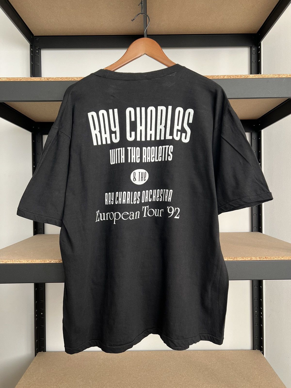 Band Tees Vintage 1992 Ray Charles with The Raelettes Jazz Soul Tshirt Size US L / EU 52-54 / 3 - 2 Thumbnail