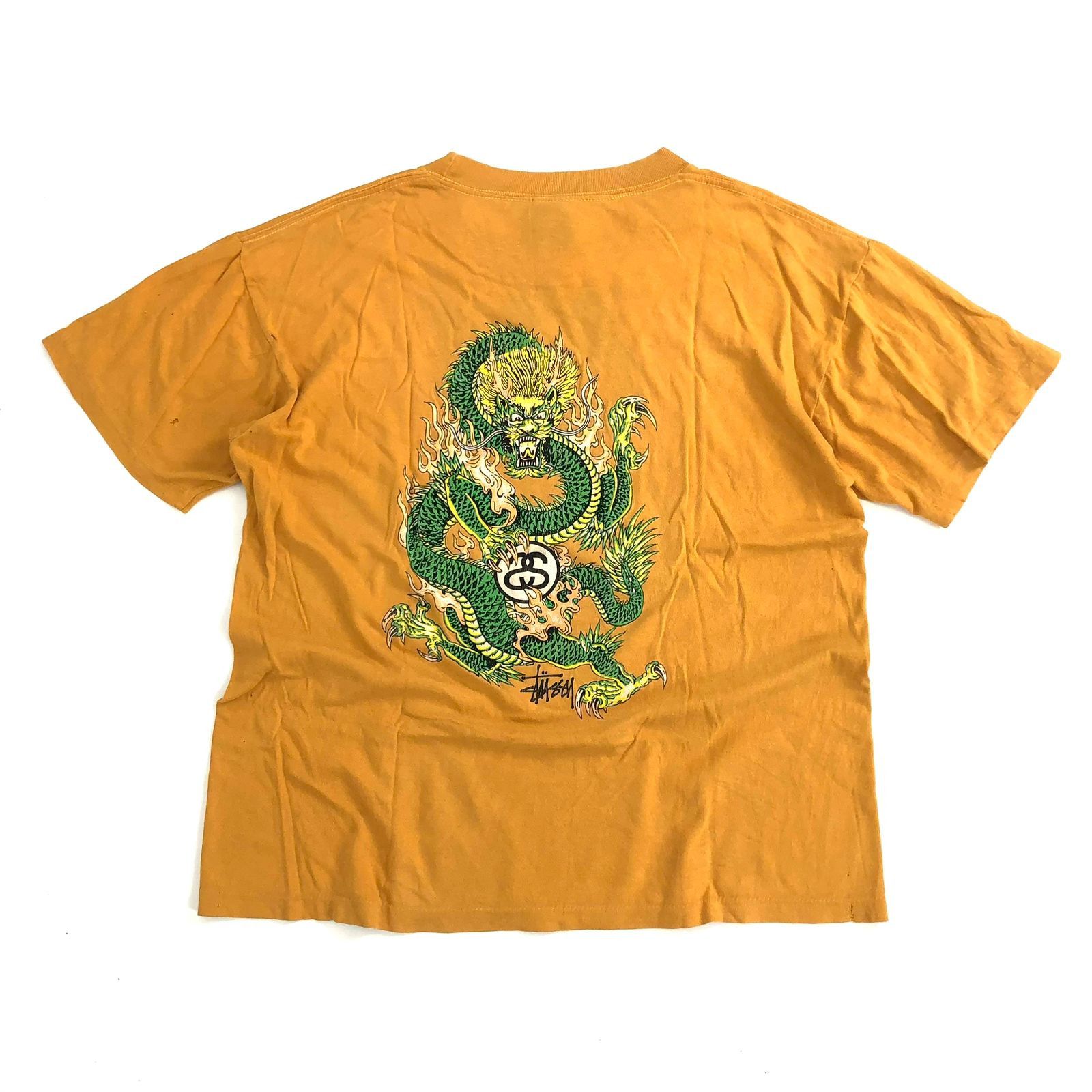 Stussy × Vintage Vtg Stussy Dragon Tshirt Size US M / EU 48-50 / 2 - 1 Thumbnail