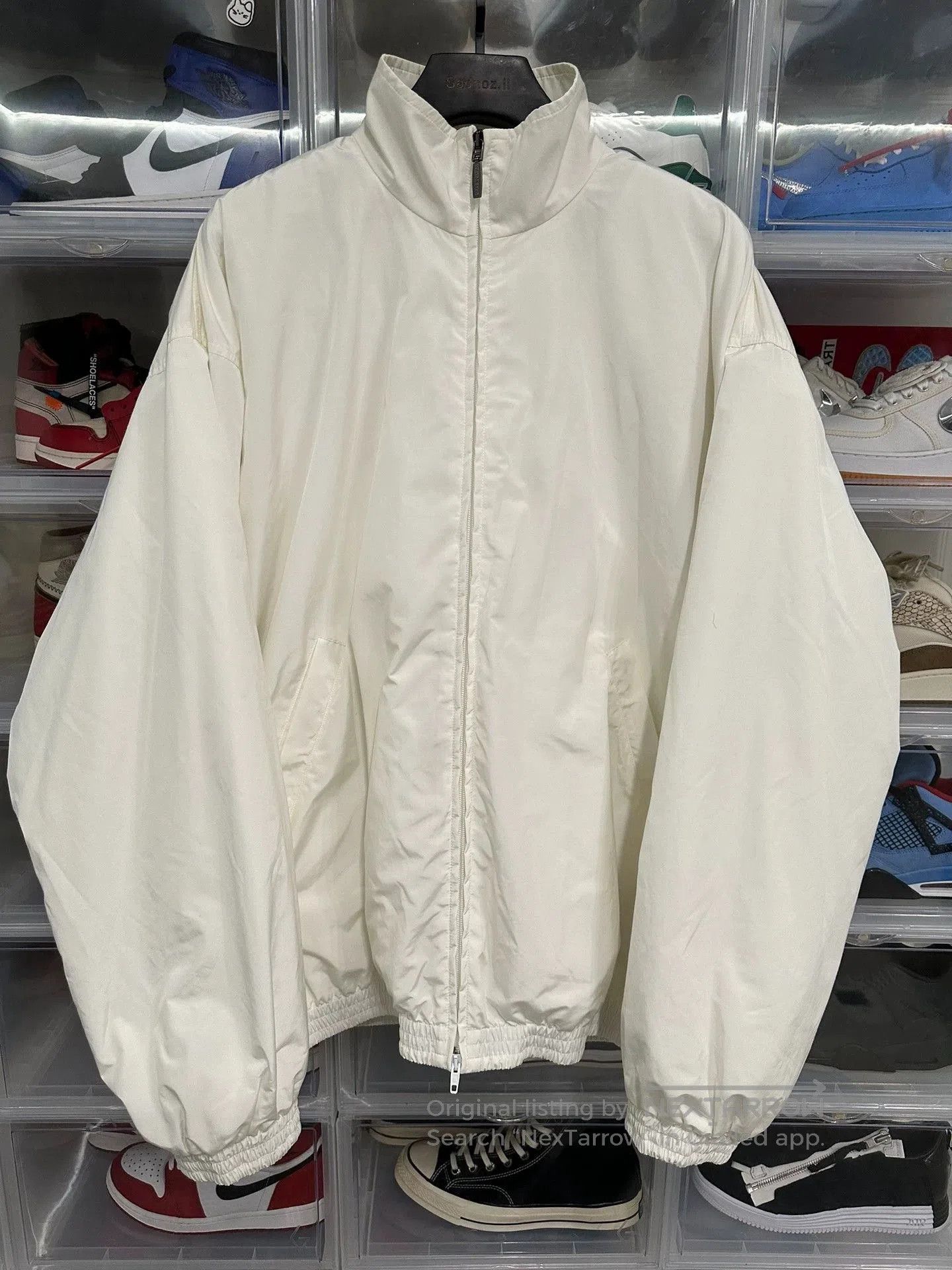 Balenciaga limited edition balenciaga white coach jacket. Size US M / EU 48-50 / 2 - 1 Thumbnail