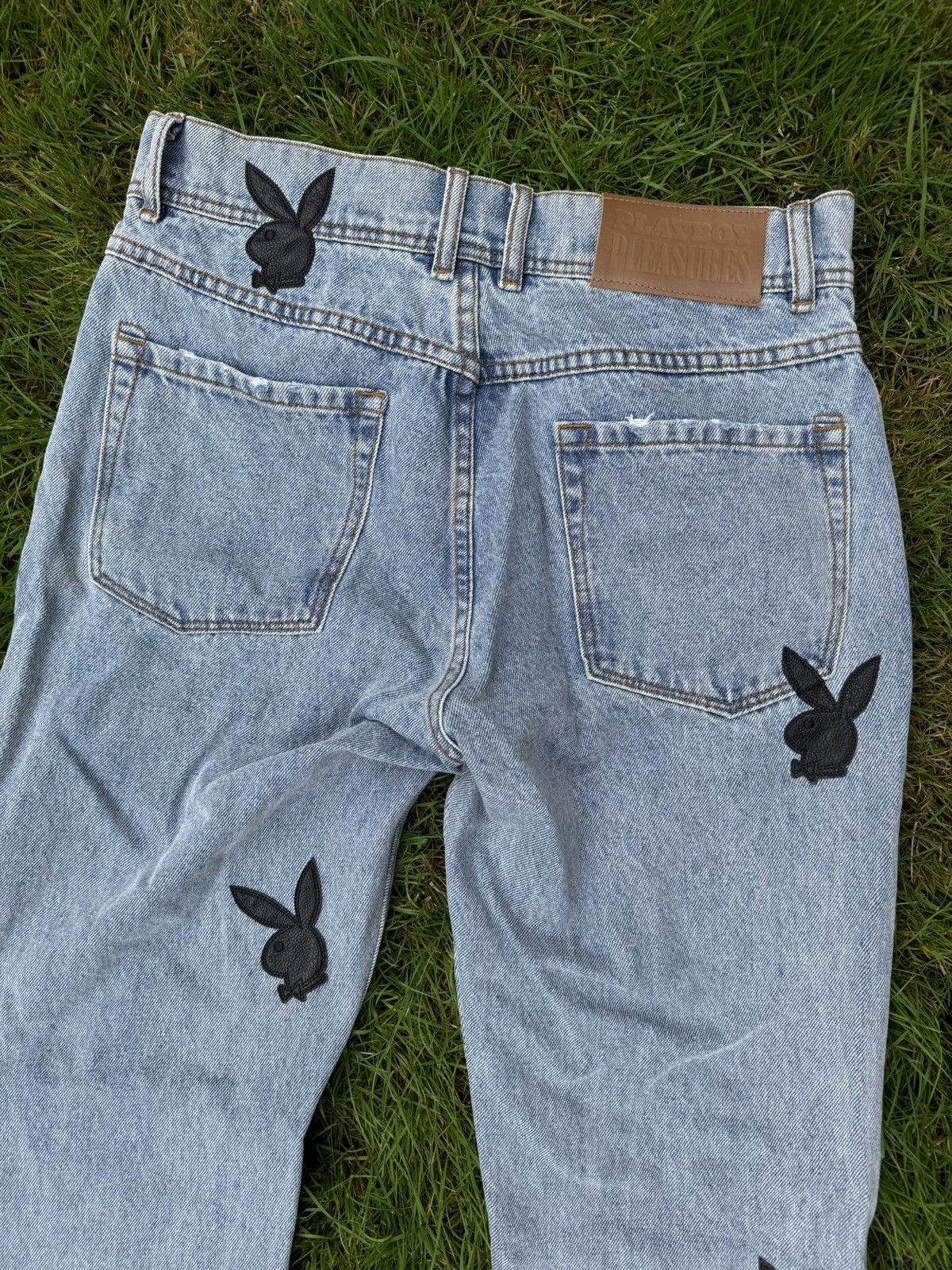 Playboy × Pleasures Pleasures Playboy Denim Jeans Size US 30 / EU 46 - 3 Thumbnail