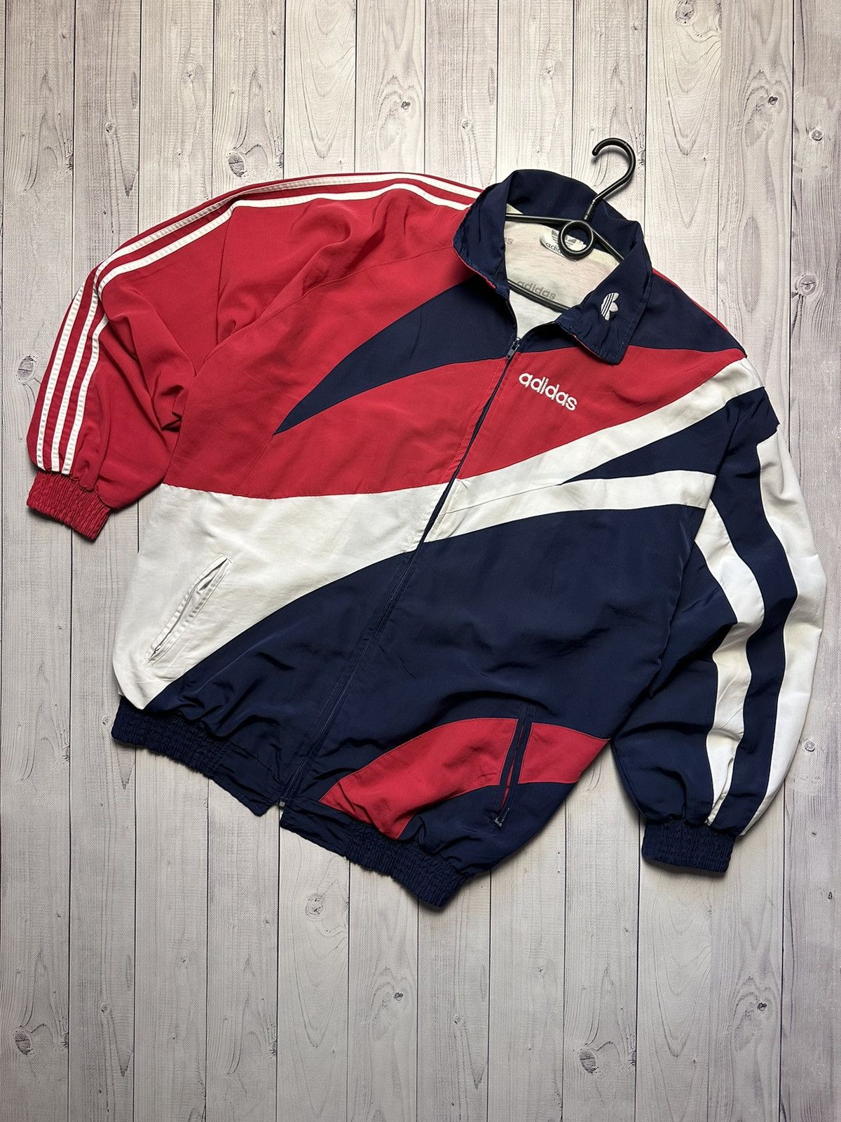 Adidas × Vintage Vintage adidas track suit big logo rare size XXXL Size US XXL / EU 58 / 5 - 2 Thumbnail