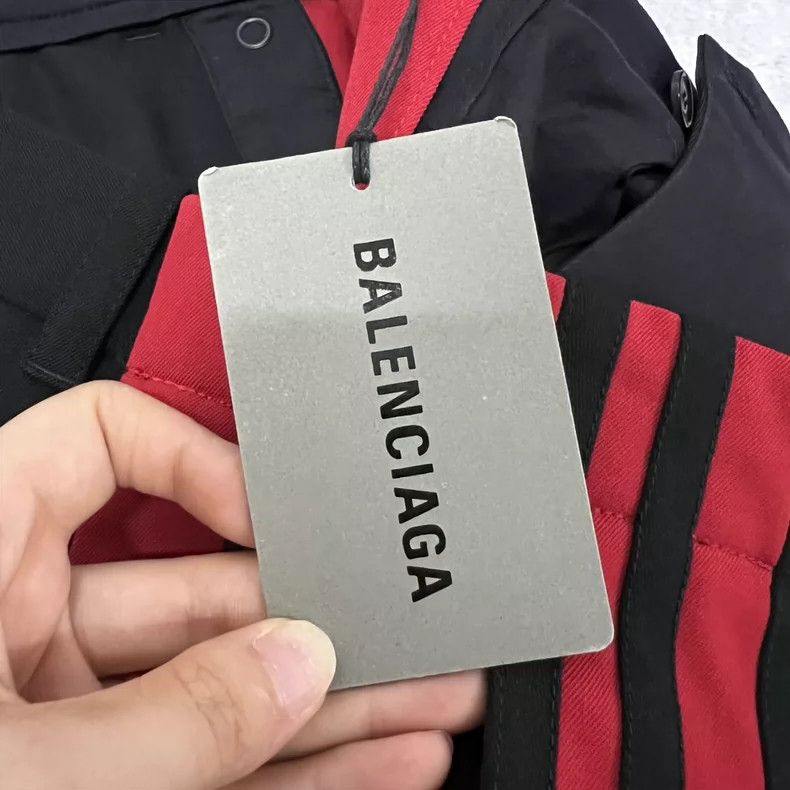 Balenciaga Balenciaga size 44 Side red striped straight-legged pants Size US 28 / EU 44 - 5 Thumbnail