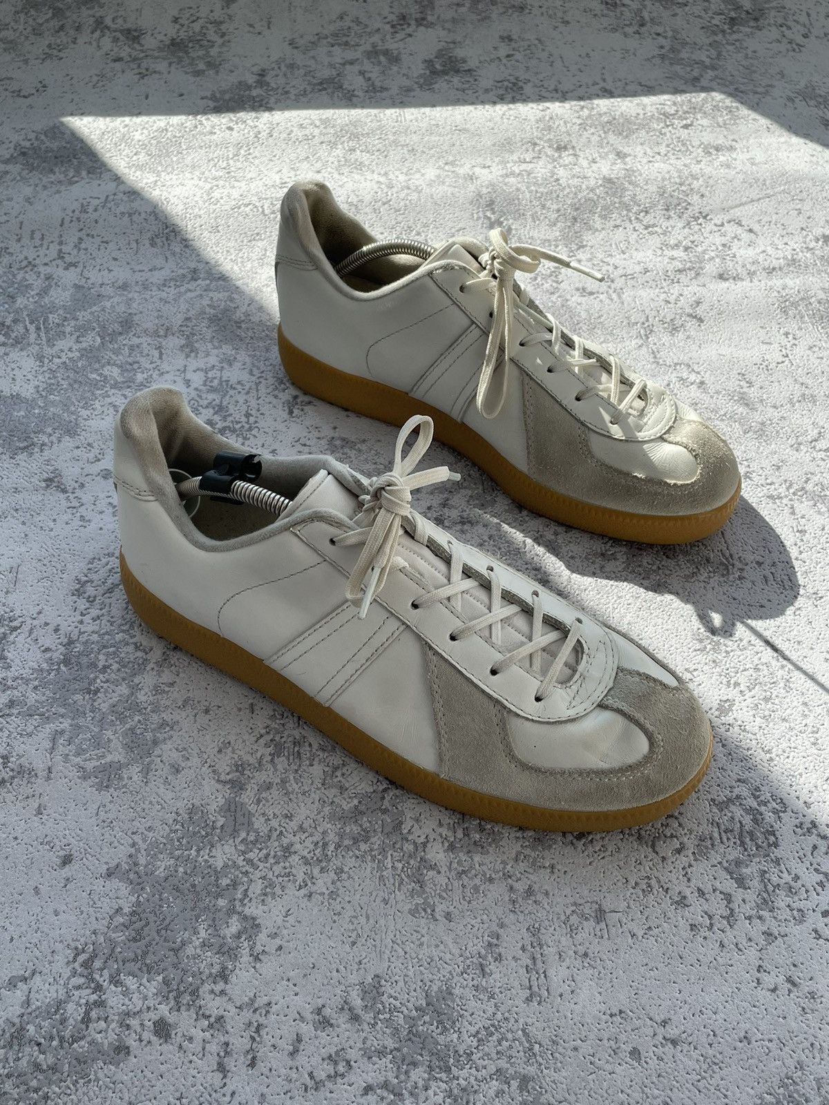 Japanese Brand × Vintage Vintage BW Sport GATs Army Y2K Leather Shoes Size US 5.5 / EU 38 - 2 Thumbnail