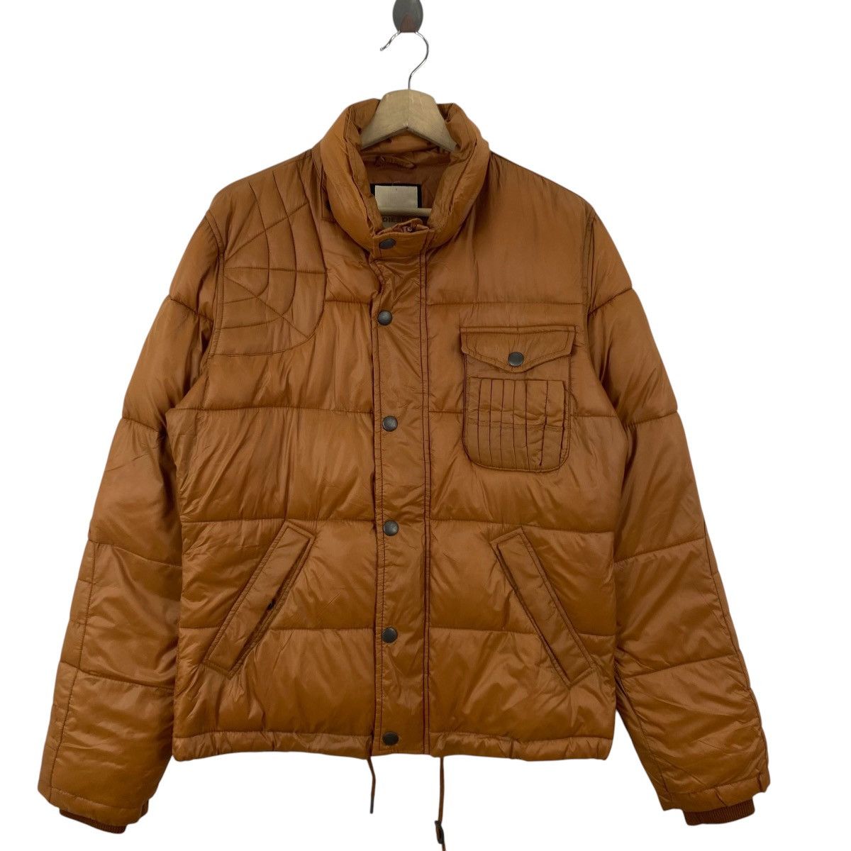 Diesel Vintage DIESEL Puffer Jacket Quilted Down Winter Coat Size US M / EU 48-50 / 2 - 5 Thumbnail