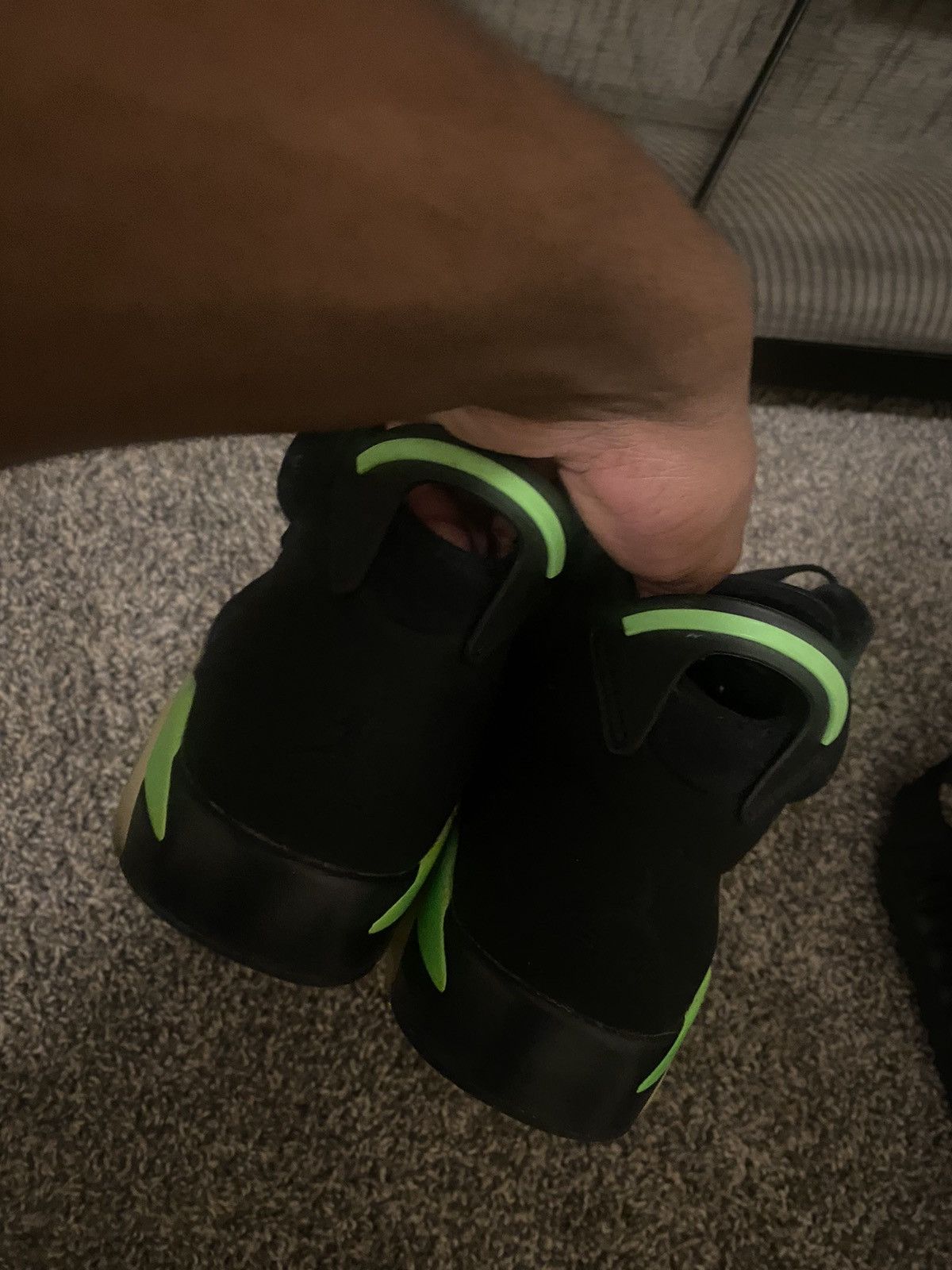 Jordan Brand Jordan 6 Electric Green Size US 11.5 / EU 44-45 - 3 Thumbnail
