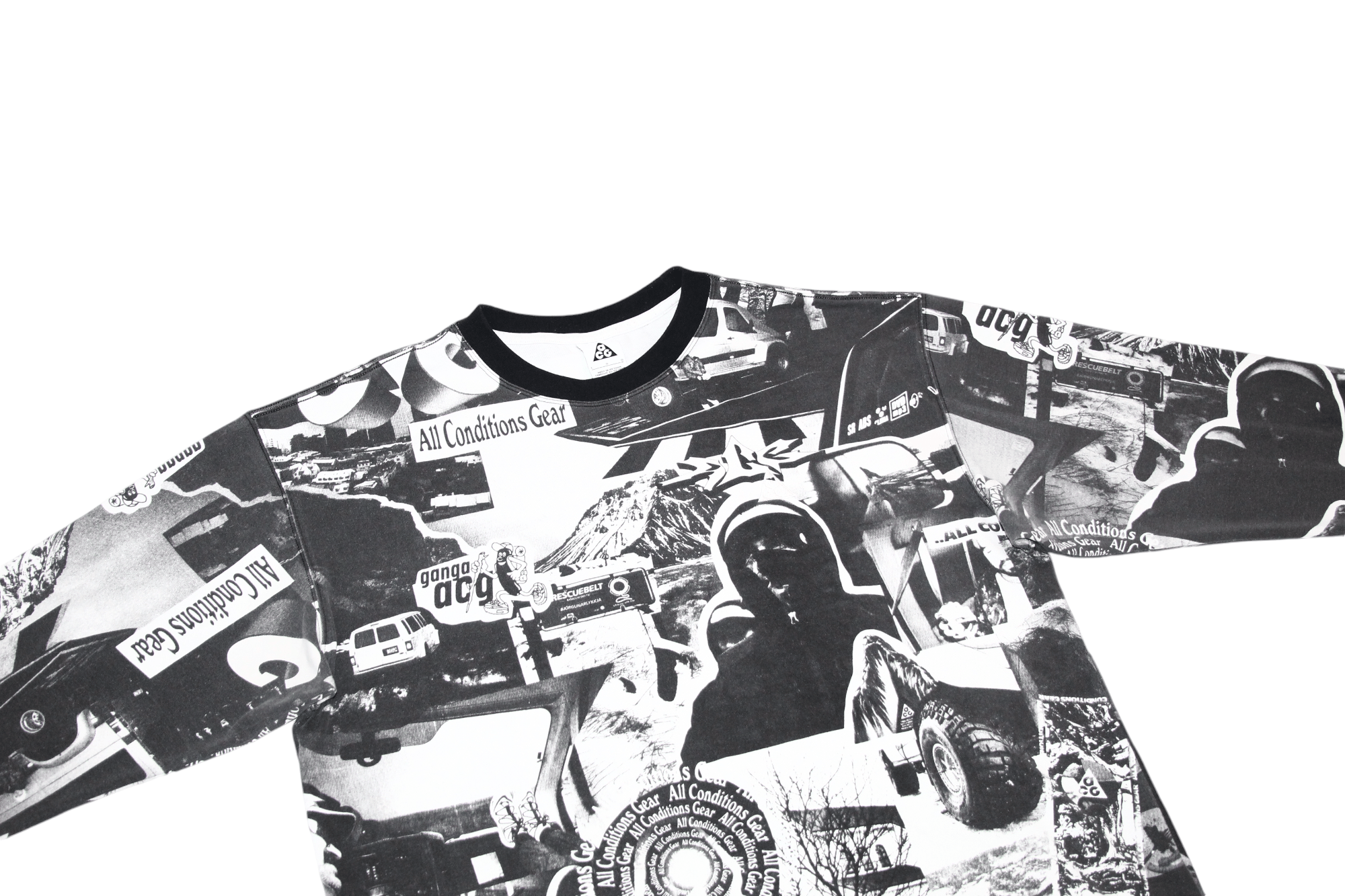 Nike ACG Nike ACG photo collage all over print loose fit l/s t-shirt Size US XL / EU 56 / 4 - 5 Thumbnail