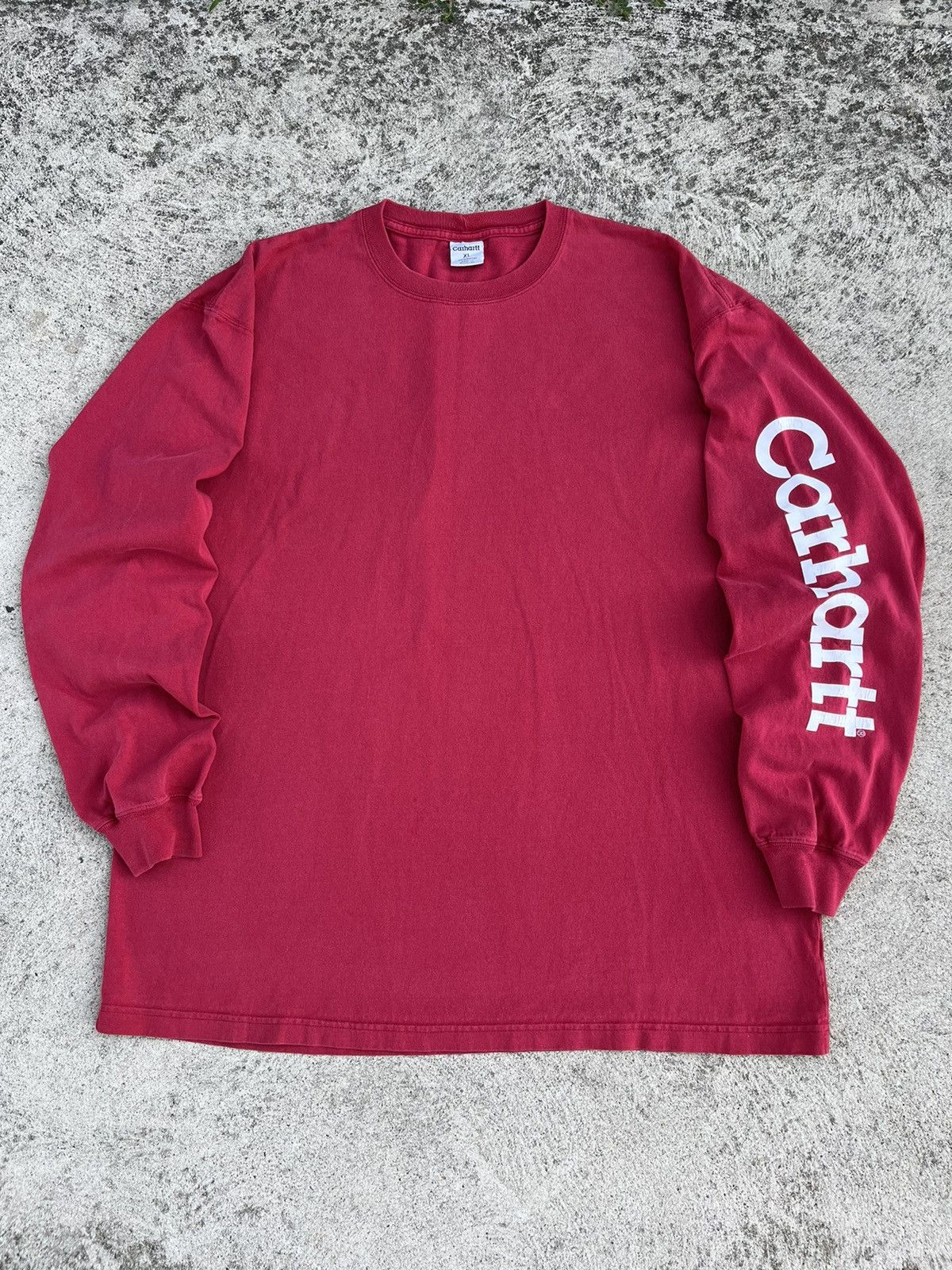 Carhartt Vintage 00’s Carhartt Work Long Sleeve T-Shirt Size US XL / EU 56 / 4 - 1 Thumbnail
