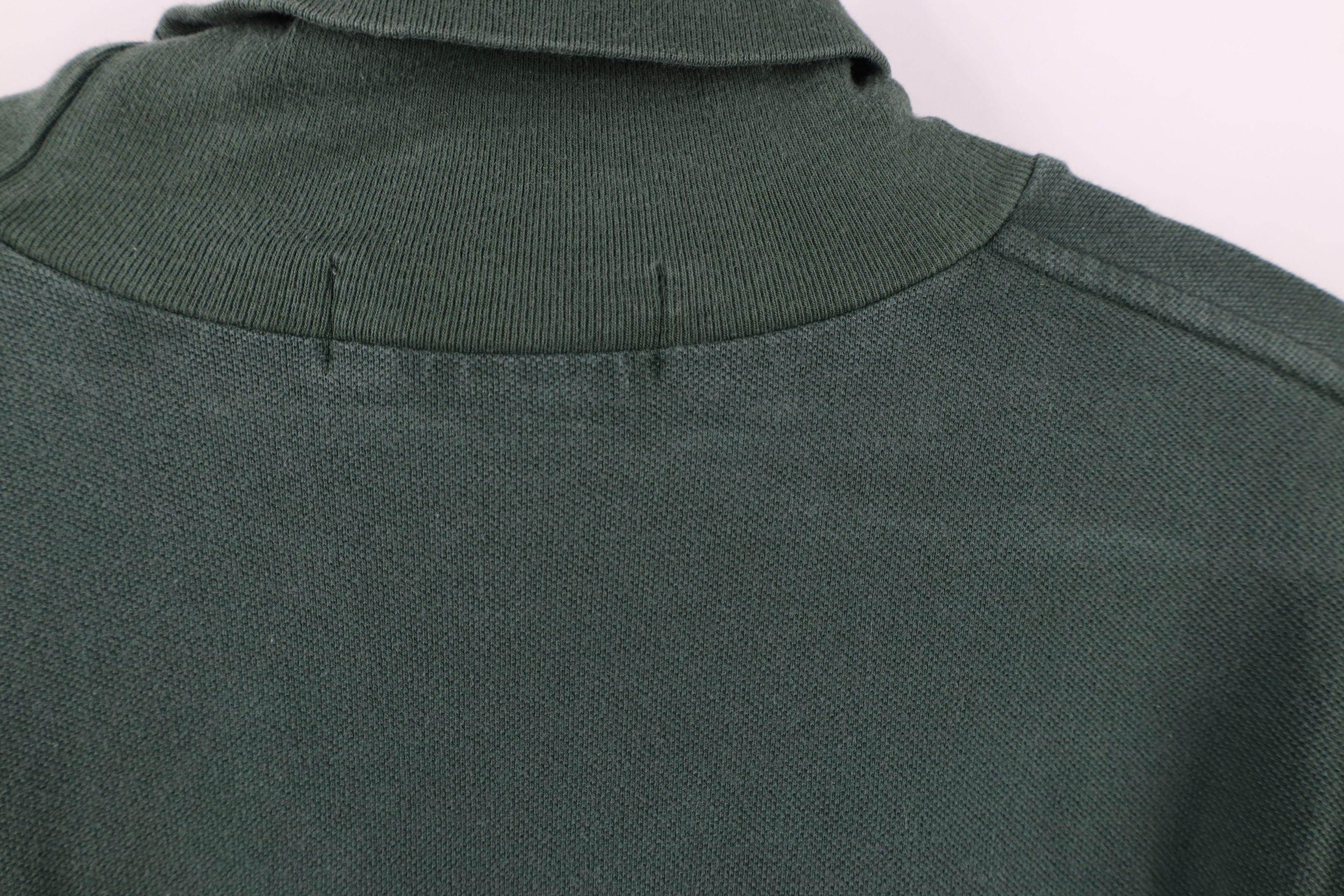 Ralph Lauren × Vintage Vintage 90s Ralph Lauren Cotton Turtleneck T-Shirt Green Size US XL / EU 56 / 4 - 10 Thumbnail