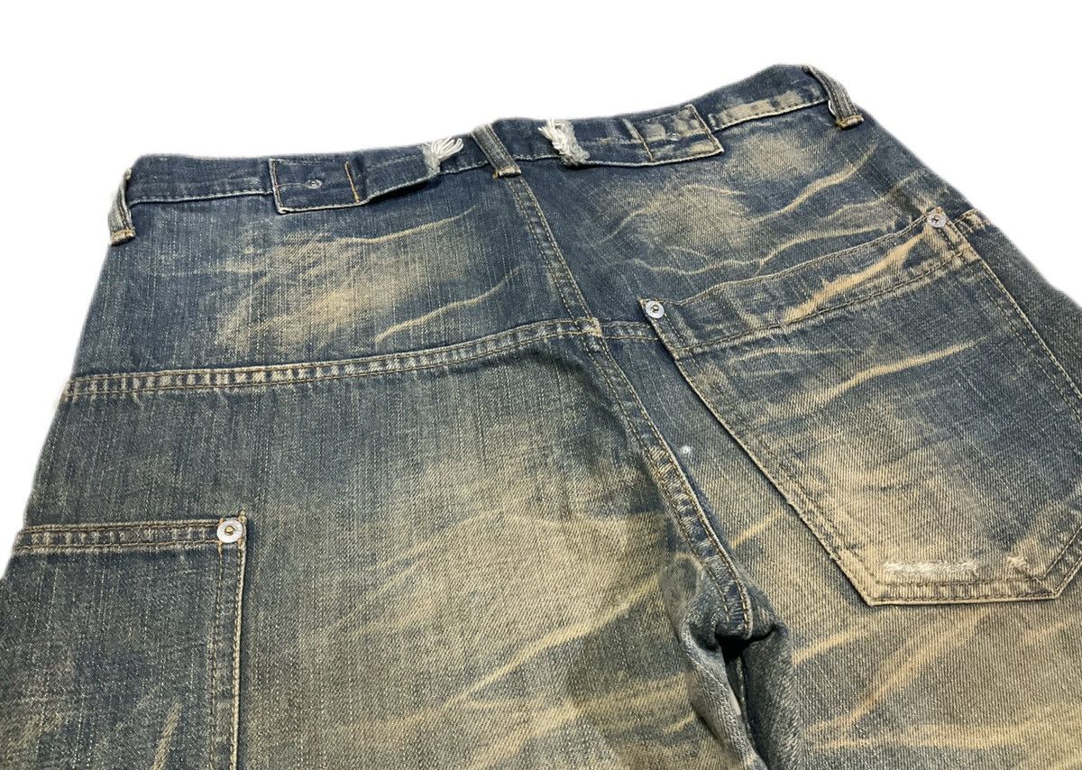 Swagger 🔥Y2K Archived Swagger Mud Wash Denim Distressed Size US 32 / EU 48 - 4 Thumbnail