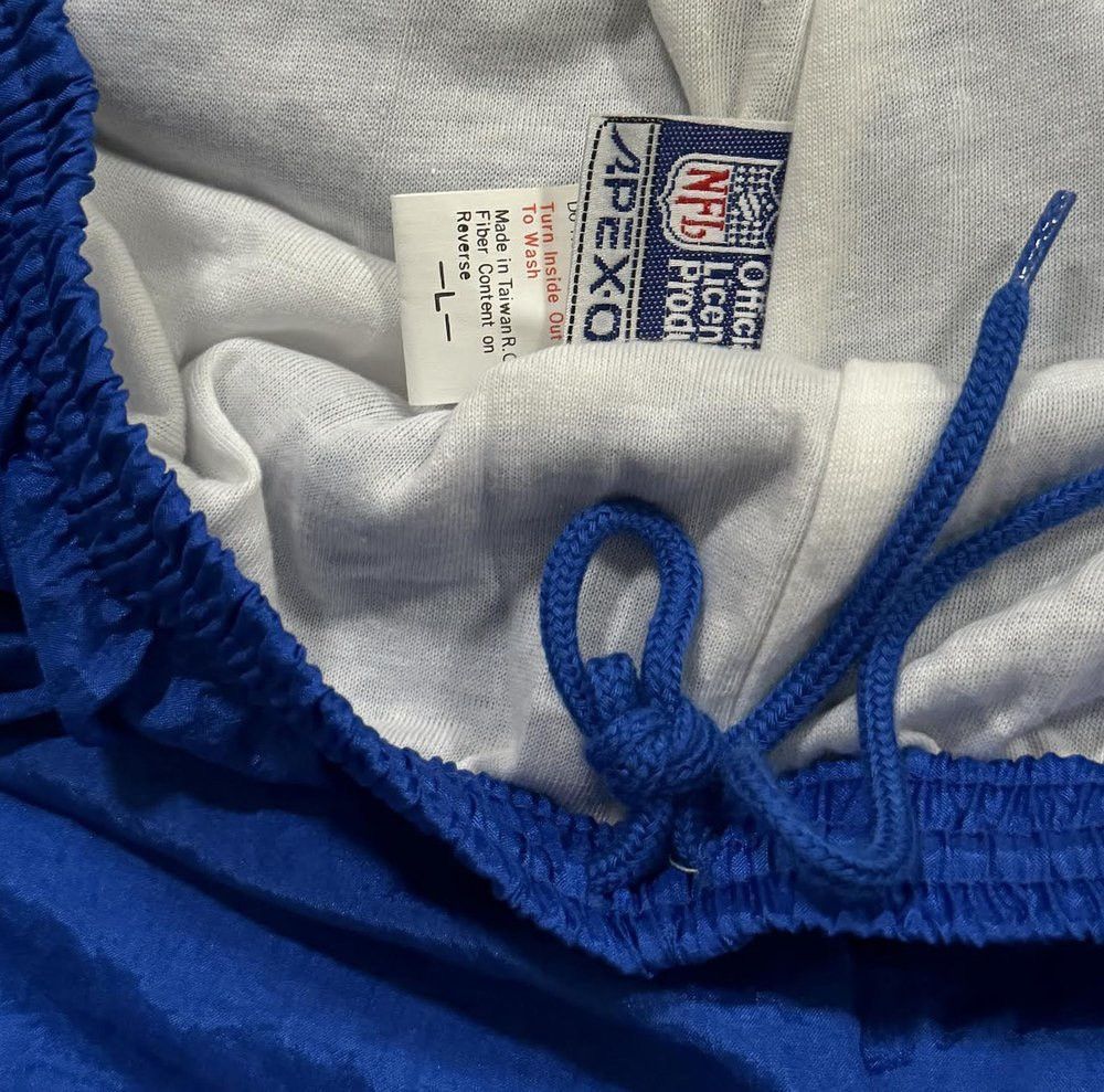 Apex One × Vintage Vintage Apex One New York Giants Windbreaker Pants (Size L) Size US 36 / EU 52 - 3 Thumbnail