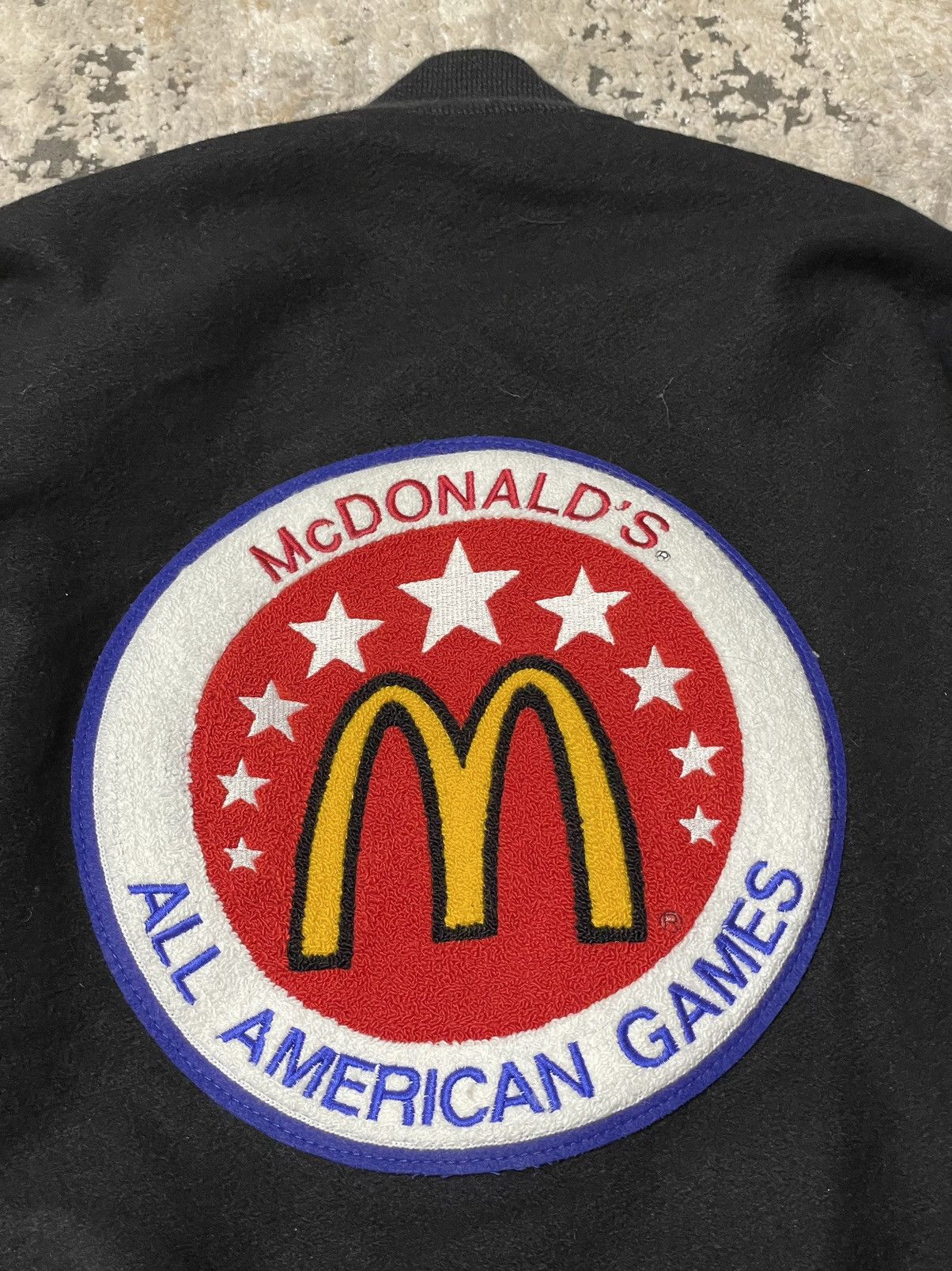 Adidas Adidas Mc Donald’s Varsity Leather Jacket Size US L / EU 52-54 / 3 - 10 Thumbnail