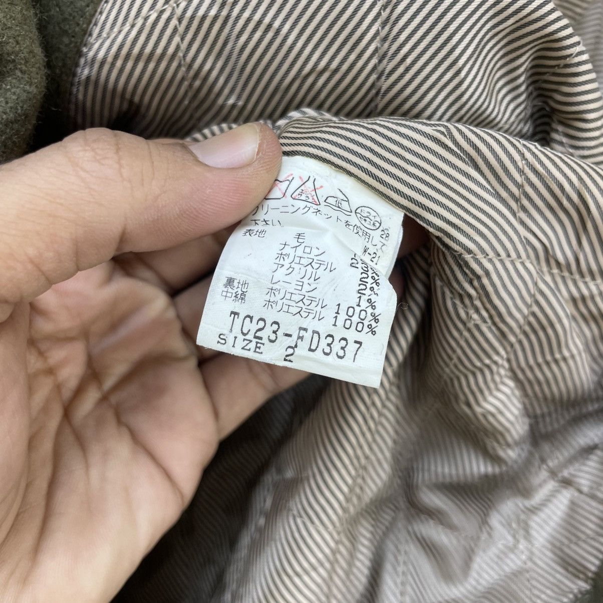Tsumori Chisato 💥Awesome Tsumori Chisato Double Breasted Wool Jacket Size M / US 6-8 / IT 42-44 - 10 Thumbnail