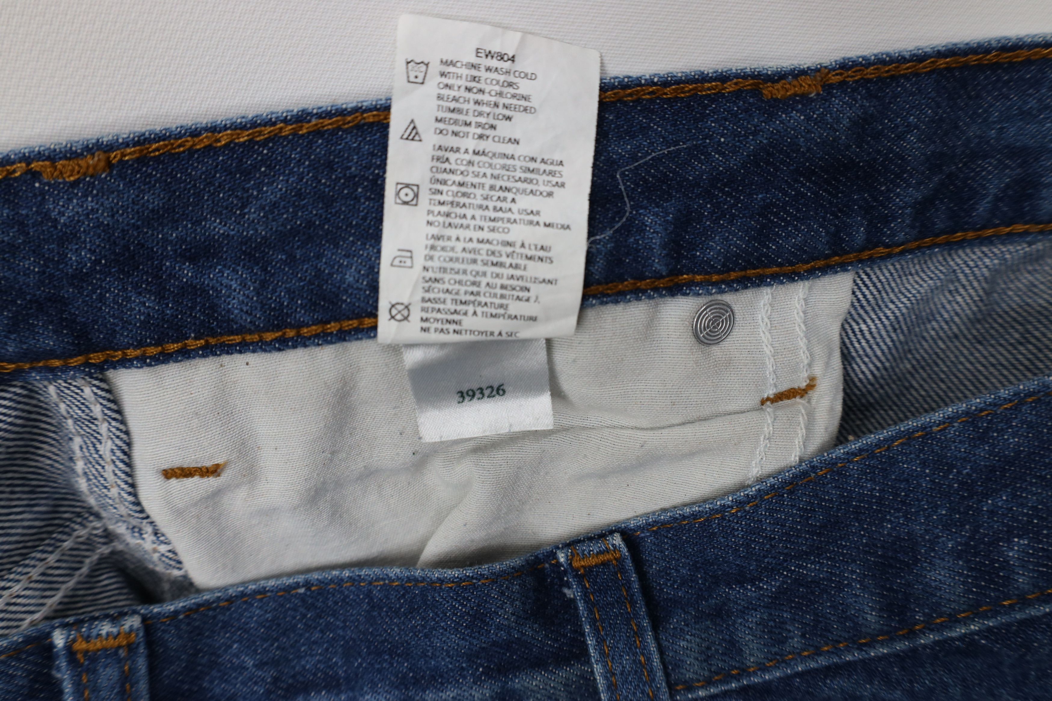 Dickies Vintage Y2K Dickies Relaxed Fit Wide Leg Denim Jeans Blue Size US 42 / EU 58 - 10 Thumbnail