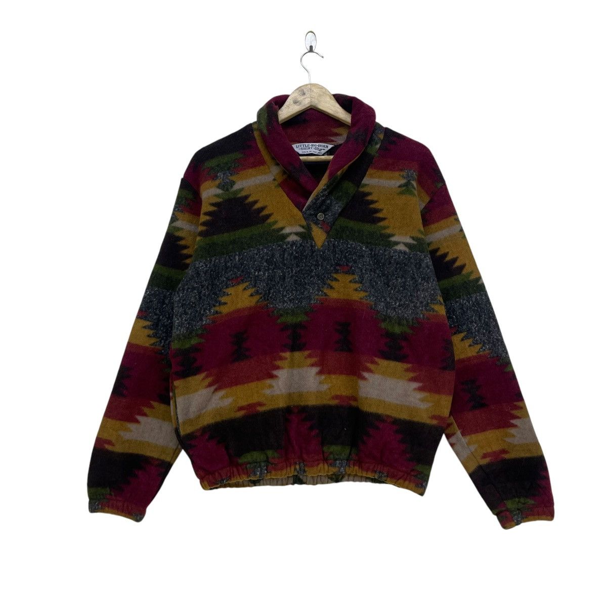 Native 💥Vintage The Wild West PullOver Native Jacket Made In Usa Size US M / EU 48-50 / 2 - 1 Thumbnail