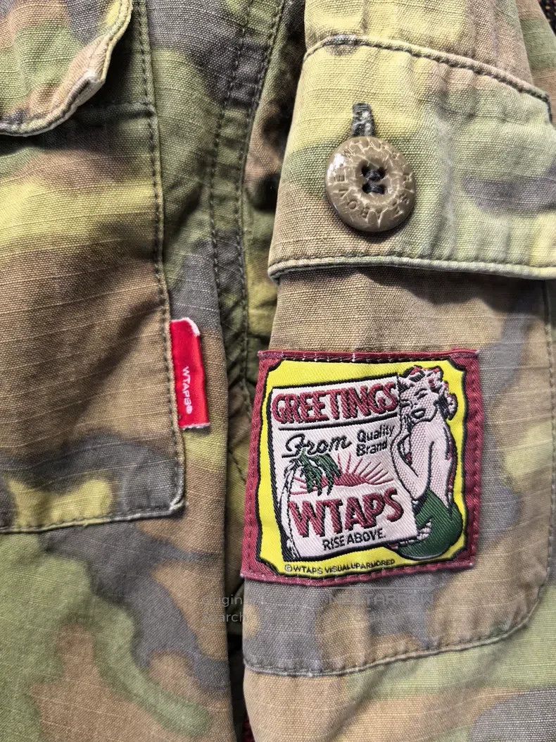 Wtaps Wtaps Camouflage shirt Size US M / EU 48-50 / 2 - 5 Thumbnail