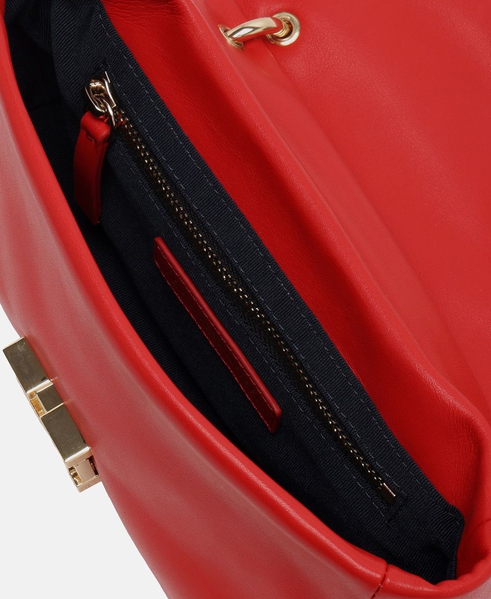 Tommy Hilfiger Tommy Hilfiger Red Leather Messenger Bag Size ONE SIZE - 3 Thumbnail