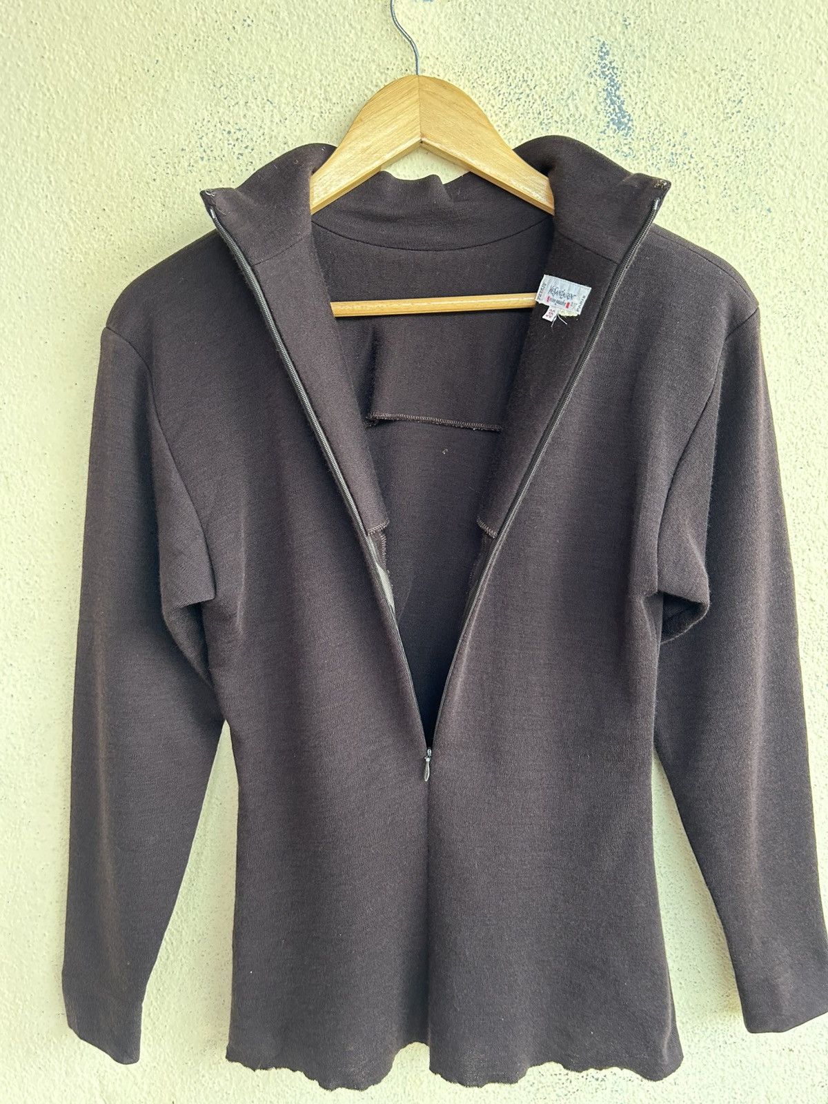Yves Saint Laurent YSL Rive gouche High Neck Long Sleeves Tshirt Size XS / US 0-2 / IT 36-38 - 9 Thumbnail