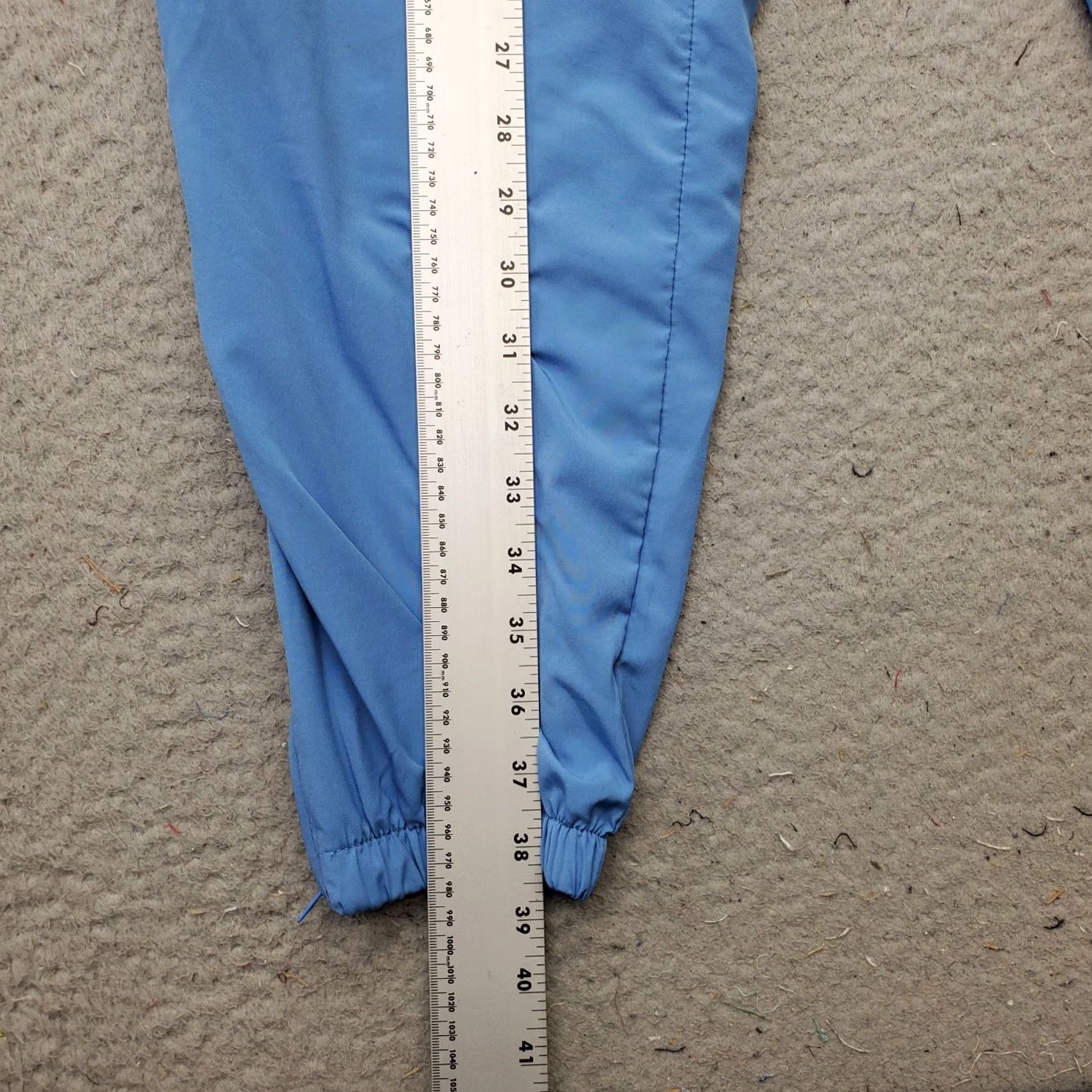 Vintage IXSPA Jogger Pants Womens Small Blue Running Training Ankle Zip Elastic Waist XS? Size 28" / US 6 / IT 42 - 4 Thumbnail