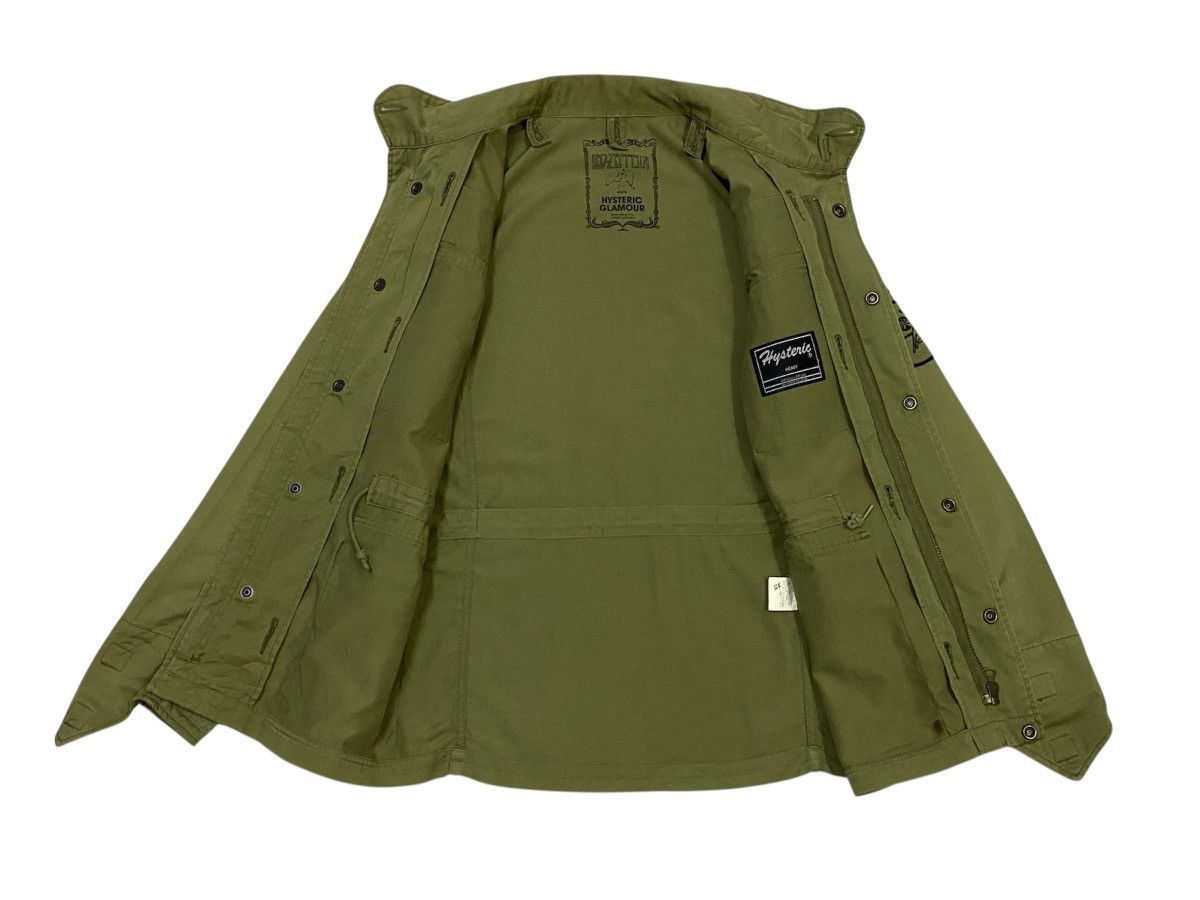 Hysteric Glamour × Led Zeppelin Hysteric Glamour X Led Zeppelin M-65 Military Field Jacket Size M / US 6-8 / IT 42-44 - 5 Thumbnail