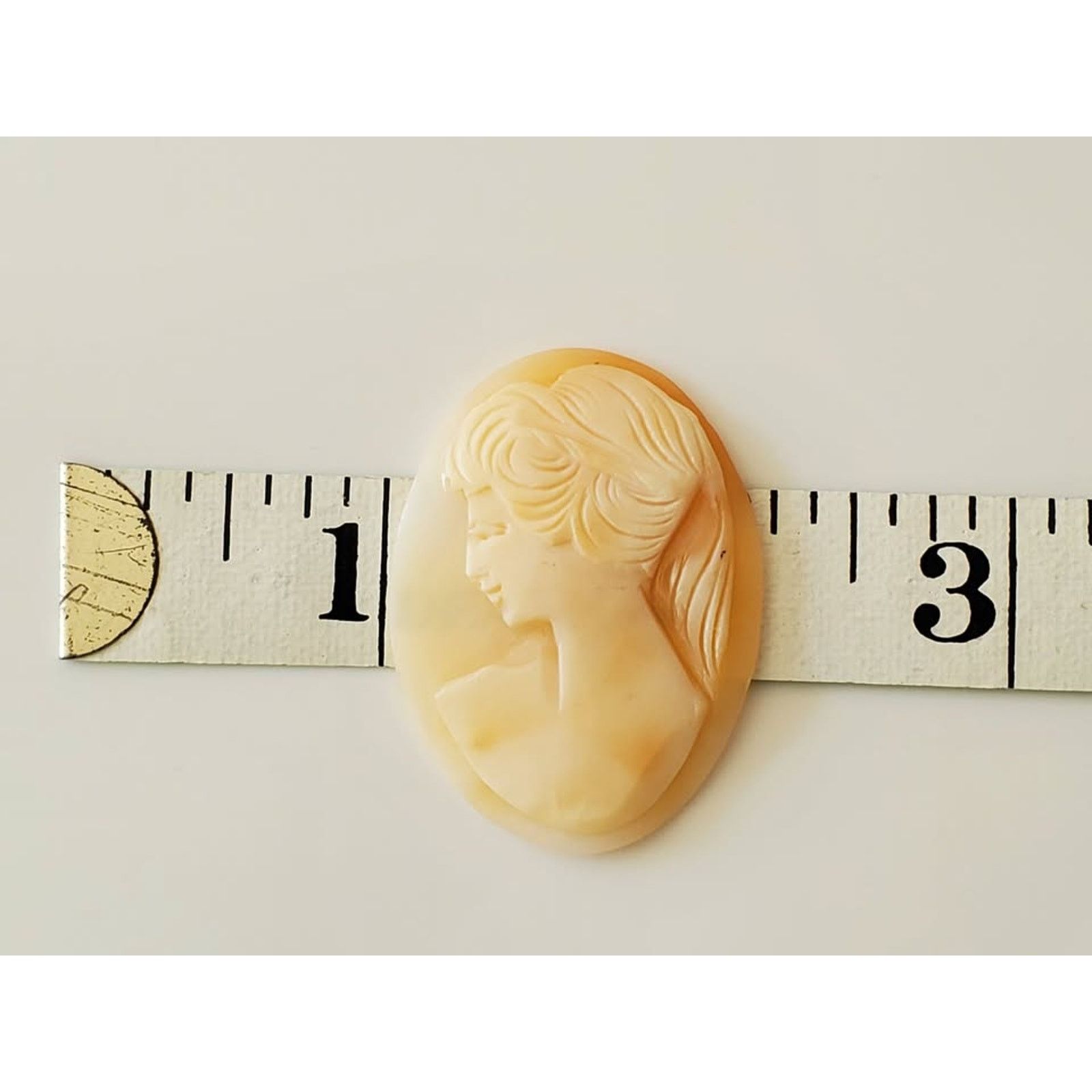 Other Antique Unmounted Hand Carved Victorian Woman Cameo Size ONE SIZE - 6 Thumbnail