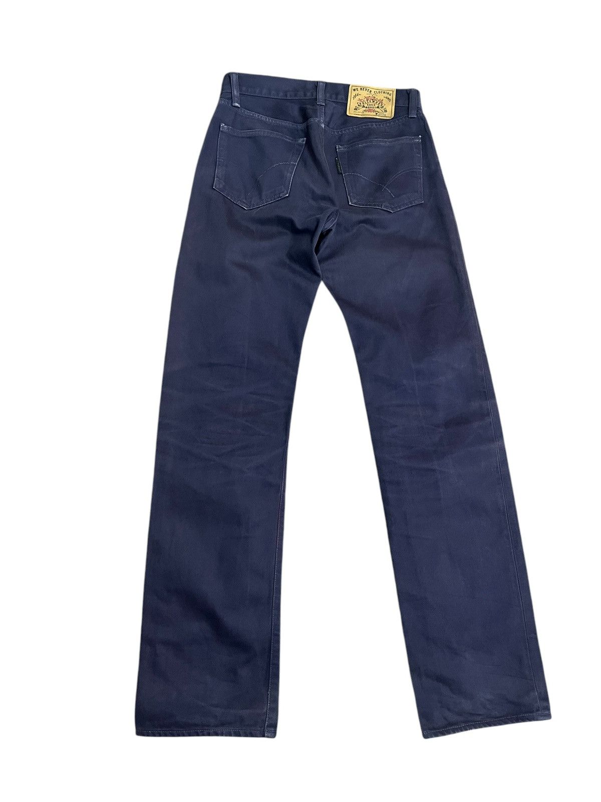 Blue Blue Japan × HOLLYWOOD RANCH MARKET HRM Blue Blue Japan Purple Jeans size 28 x 30.5 inches Size US 28 / EU 44 - 2 Thumbnail