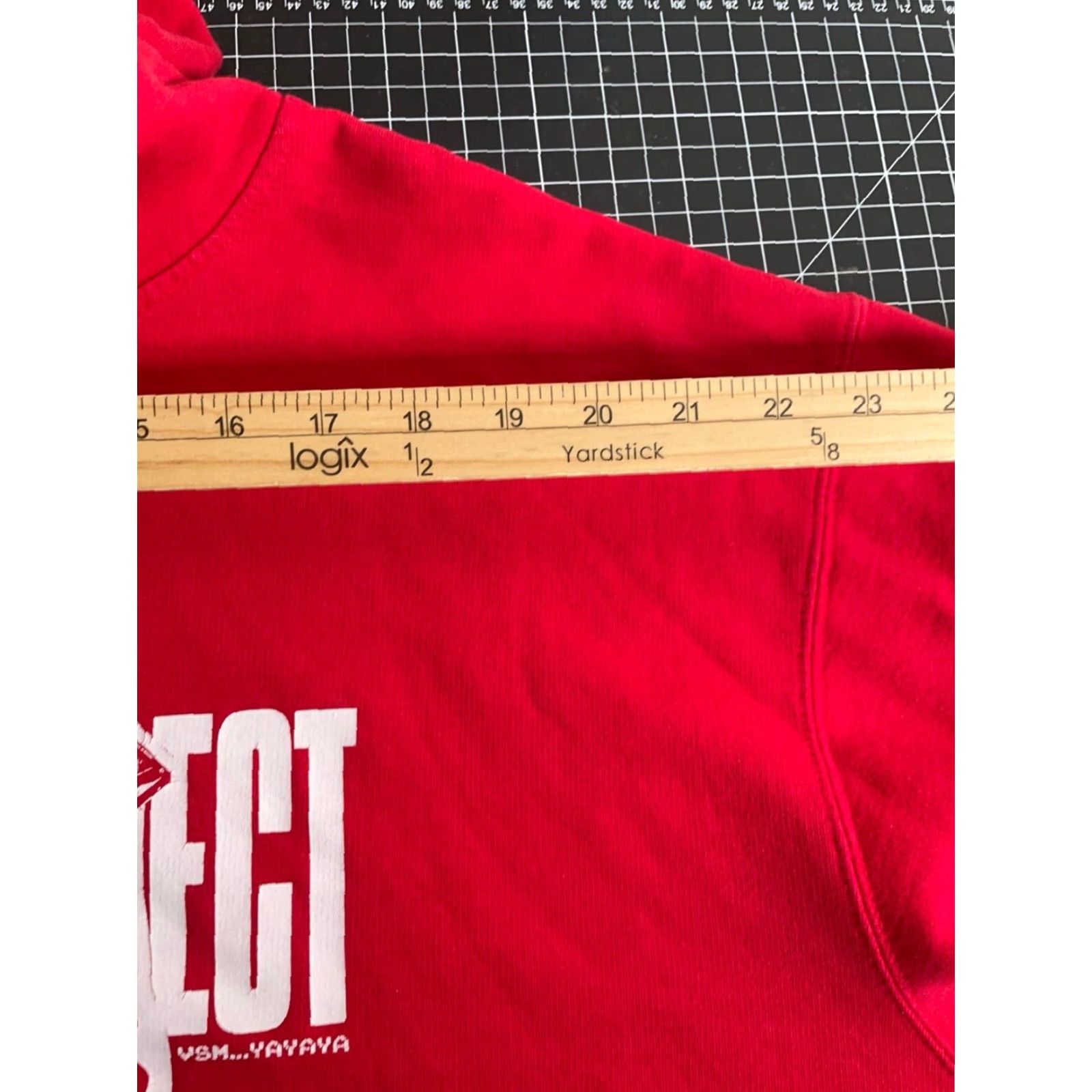 Vintage Meta Dr. Disrespect Drawstring Hoodie Adult XL Red Gamer Sweatshirt USA Made Size US XL / EU 56 / 4 - 7 Thumbnail