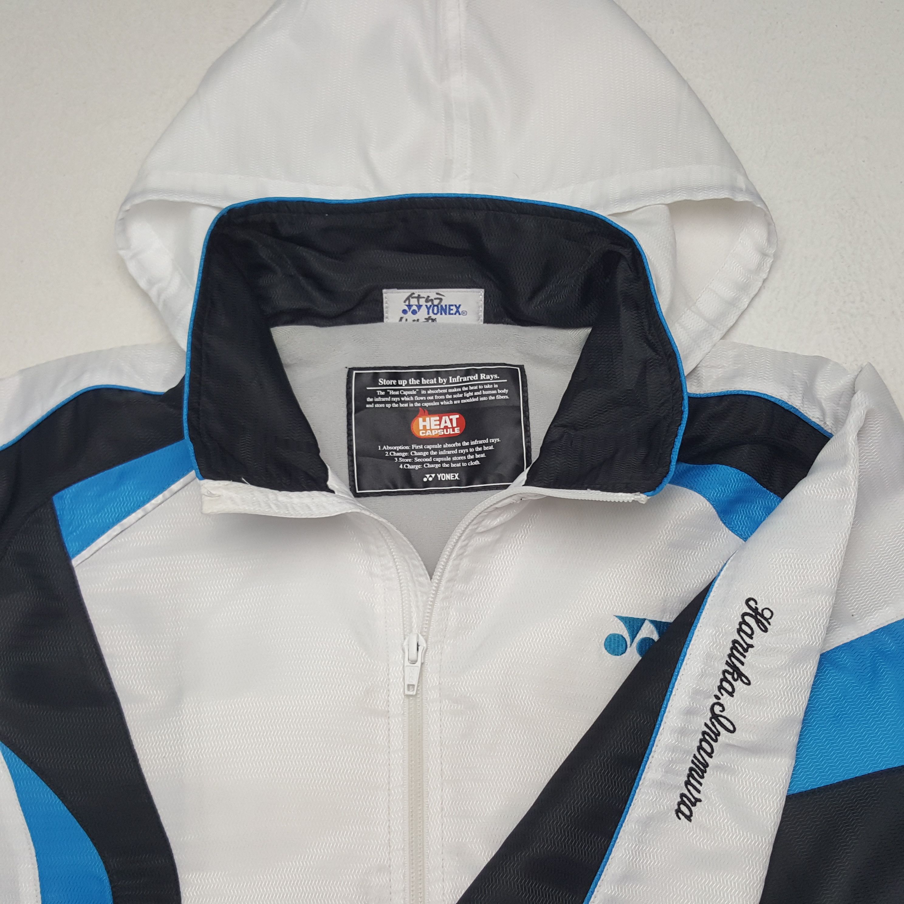 Japanese Brand × Vintage Vintage Yonex Japanese Badminton Brand Hoodies Jacket Size US L / EU 52-54 / 3 - 4 Thumbnail