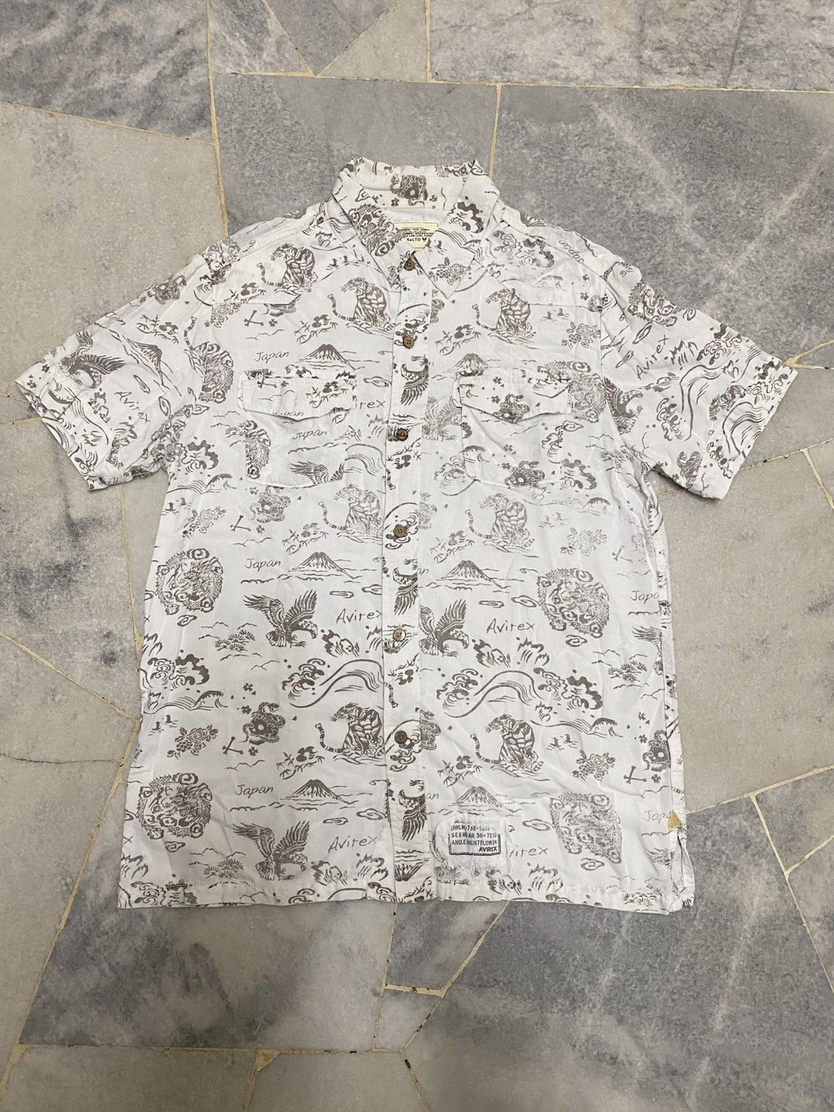 Avirex Avirex graphic print Japanese-inspired design Size US L / EU 52-54 / 3 - 1 Thumbnail