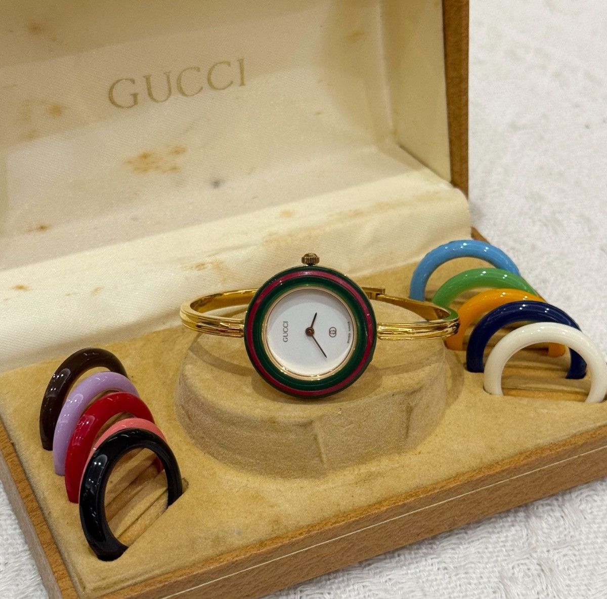 Gucci Gucci Bezel Watch Size ONE SIZE - 1 Thumbnail