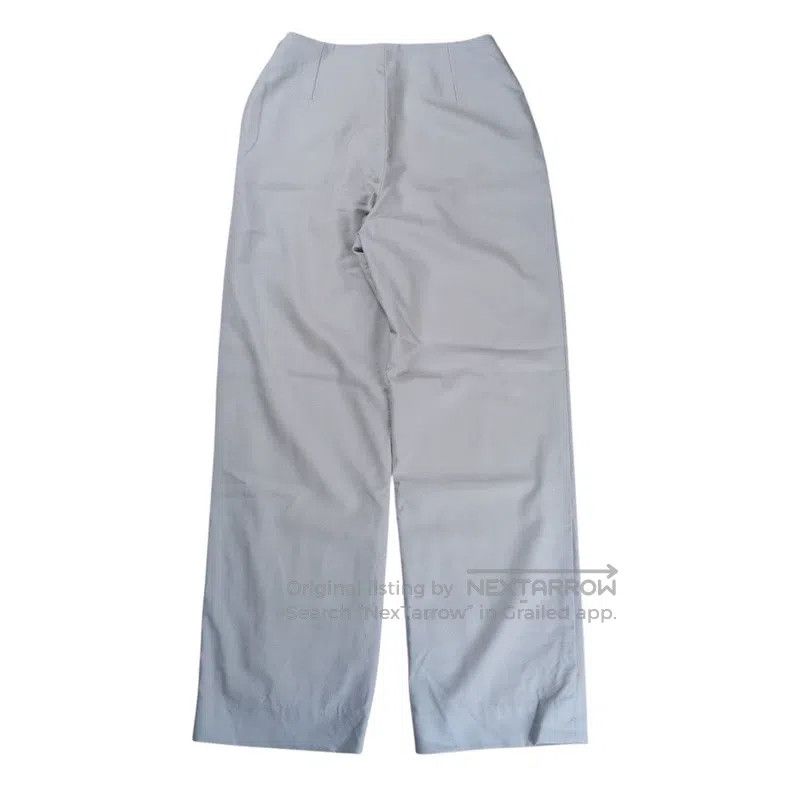 Hermes Hermes Gray wool trousers Size 42" / US 20 - 2 Thumbnail