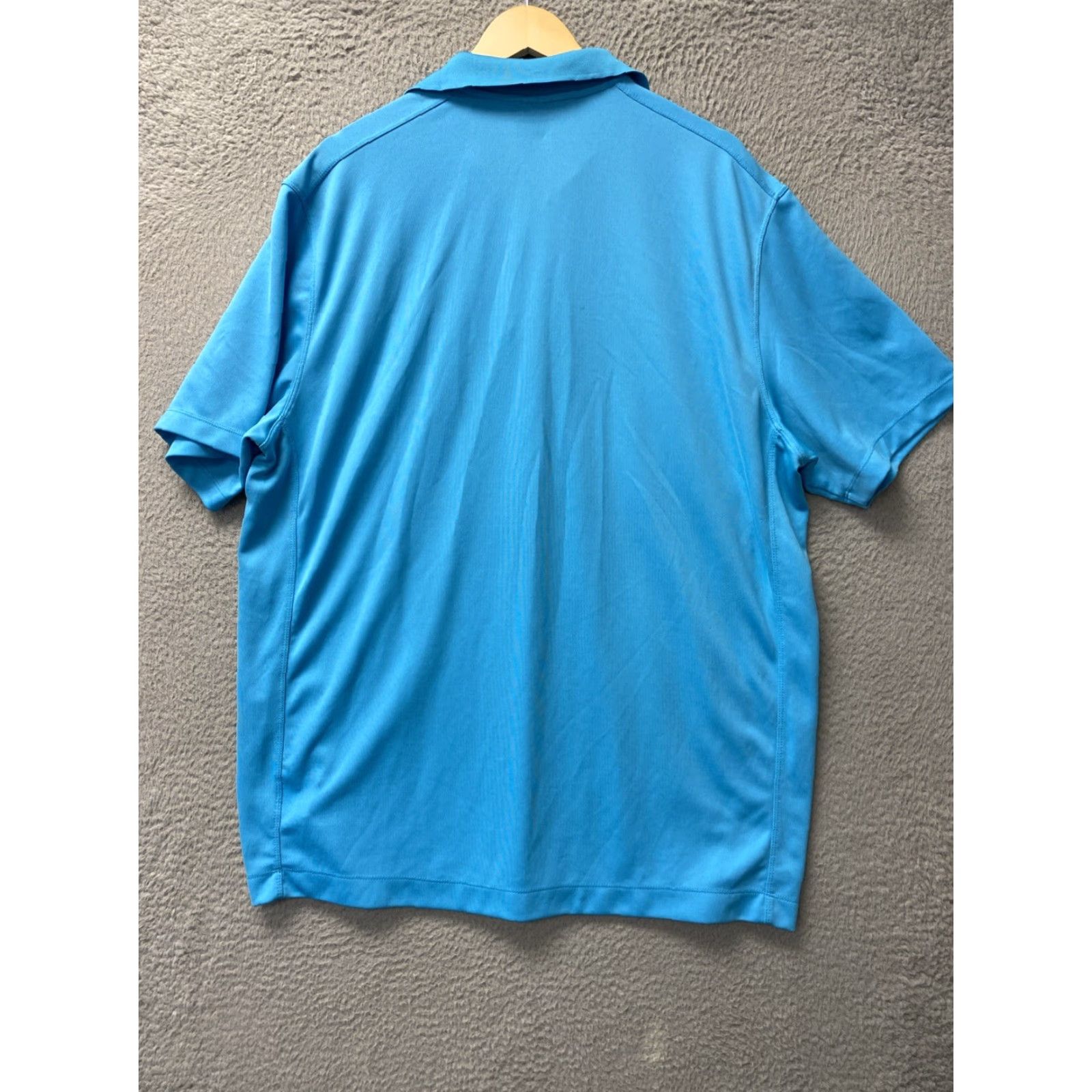 Nike Nike Polo Shirt Mens XXL Blue Dri Fit Short Sleeve Golf Rugby Active 89-61 Size US XXL / EU 58 / 5 - 8 Thumbnail