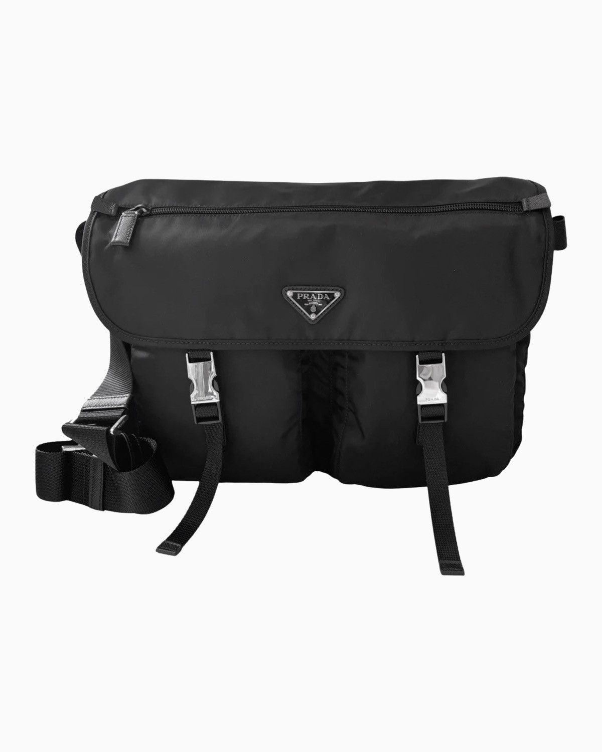 Prada Nylon Crossbody Messenger Bag