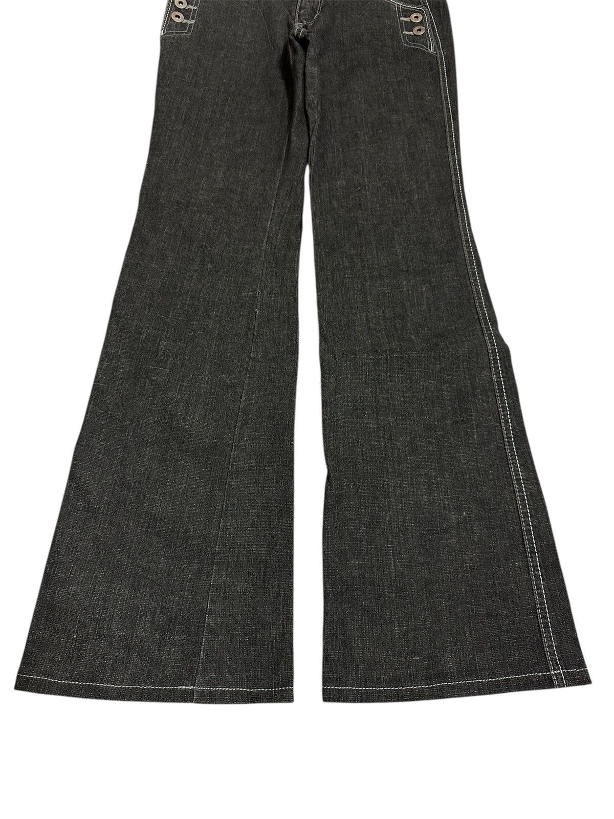 Japanese Brand × Yohji Yamamoto KOJI TACHIYAMA Flare Jeans Size US 29 - 4 Thumbnail